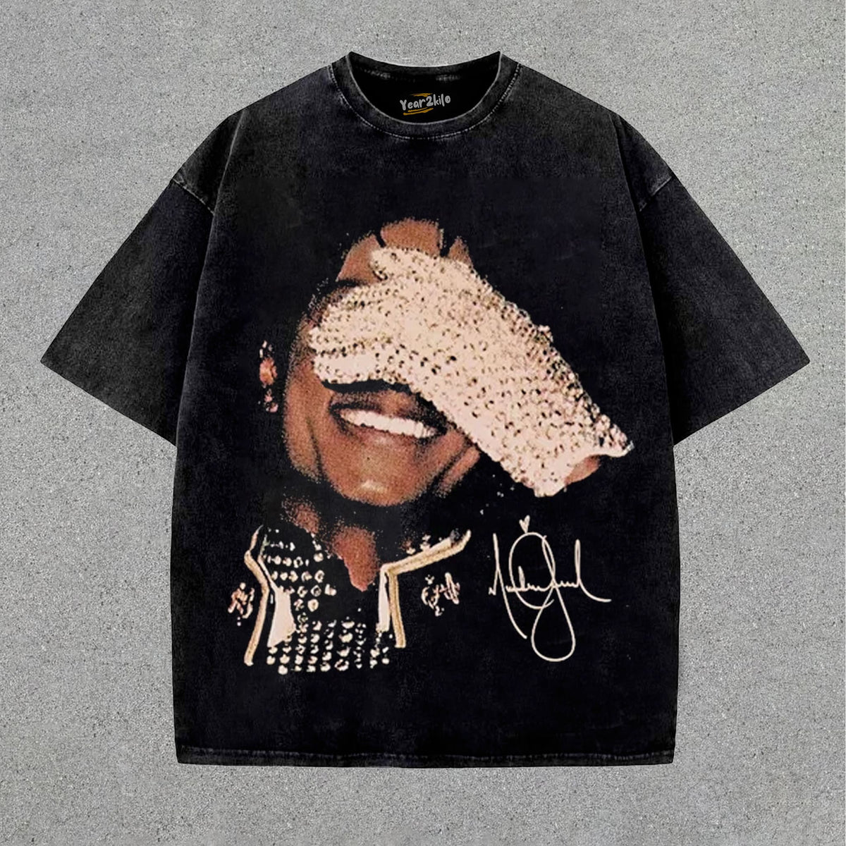 MICHAEL JACKSON GLOVE TANK TOP & TEE & LONG SLEEVE & LAYERED LS & HOODIE
