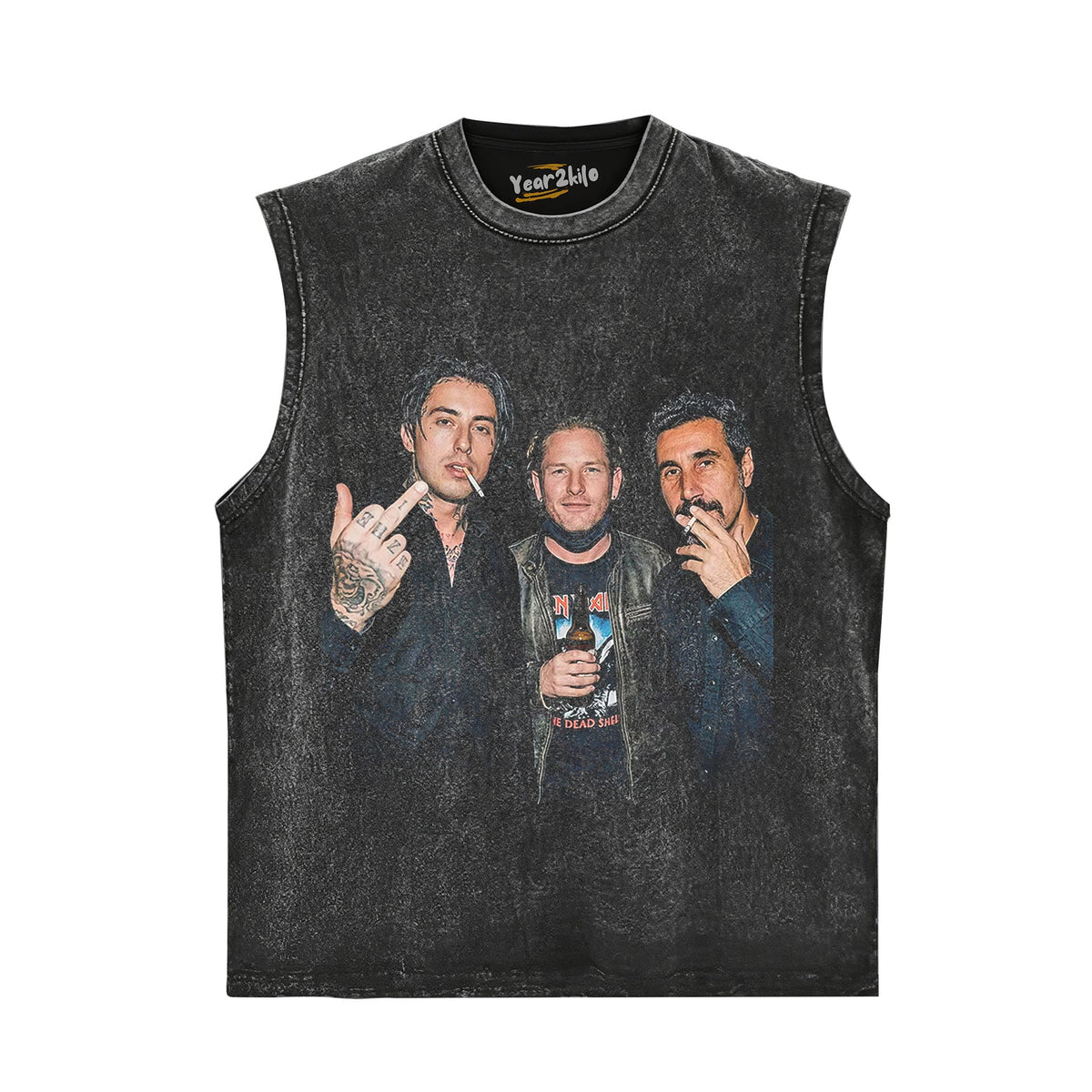 RONNIE RADKE & COREY TAYLOR & SERJ TANKIAN V2 TANK TOP & TEE & LONG SLEEVE & LAYERED LS & HOODIE