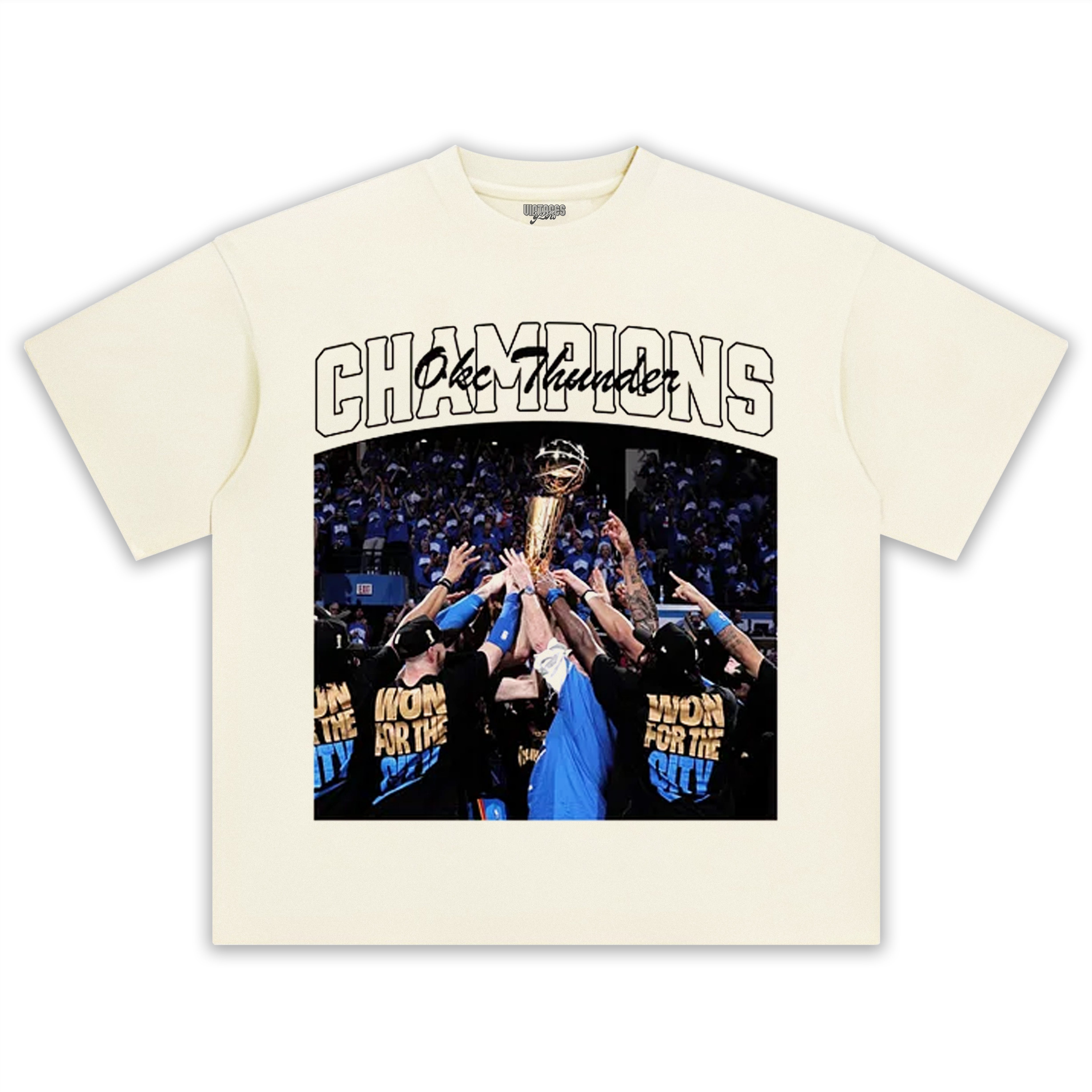 2025 OKLAHOMA CITY THUNDER  y2k TEE