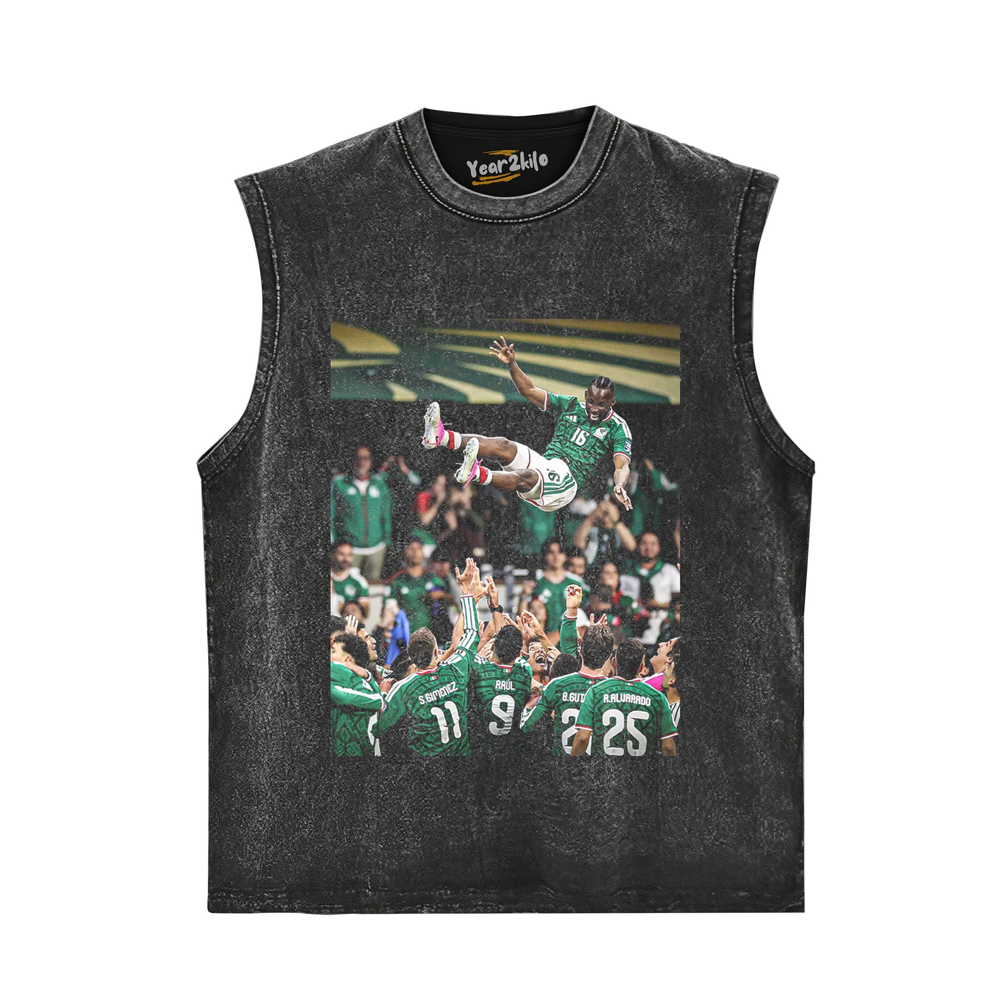 2026 WORLD CUP MEXICO TEAM HONOR JULIÁN QUIÑONES V2 TANK TOP & TEE & LONG SLEEVE & LAYERED LS & HOODIE