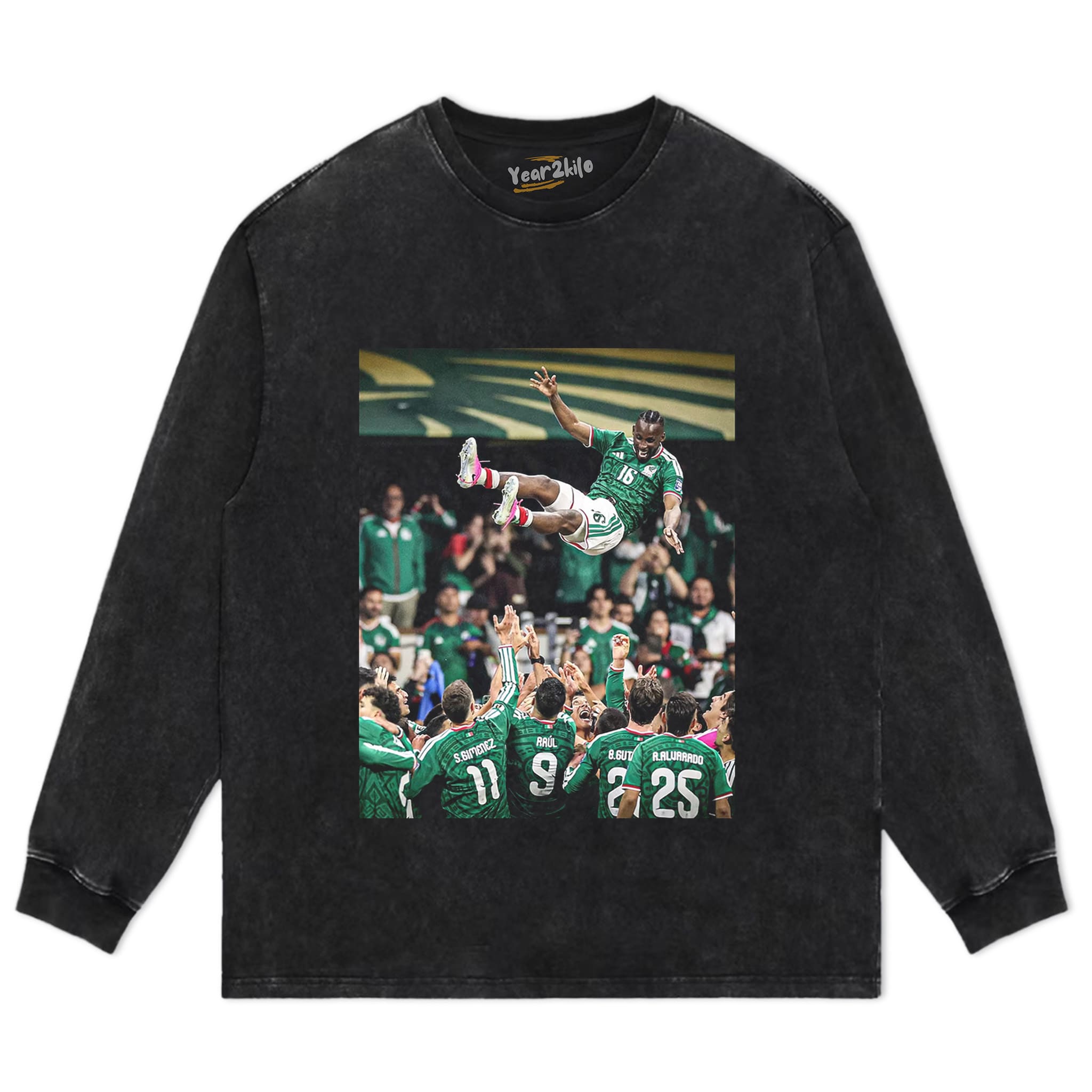2026 WORLD CUP MEXICO TEAM HONOR JULIÁN QUIÑONES V2 TANK TOP & TEE & LONG SLEEVE & LAYERED LS & HOODIE