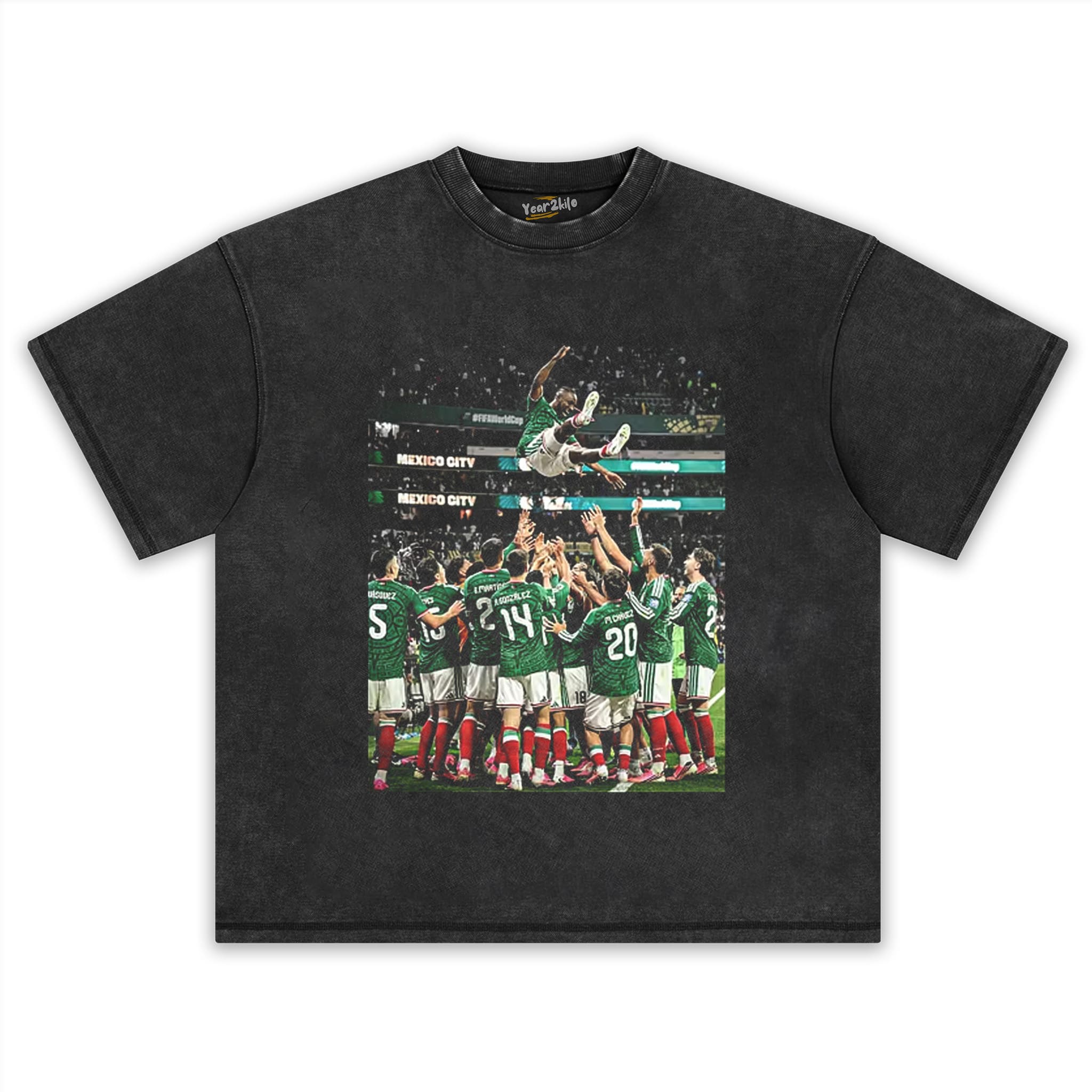 2026 WORLD CUP MEXICO TEAM HONOR JULIÁN QUIÑONES TANK TOP & TEE & LONG SLEEVE & LAYERED LS & HOODIE