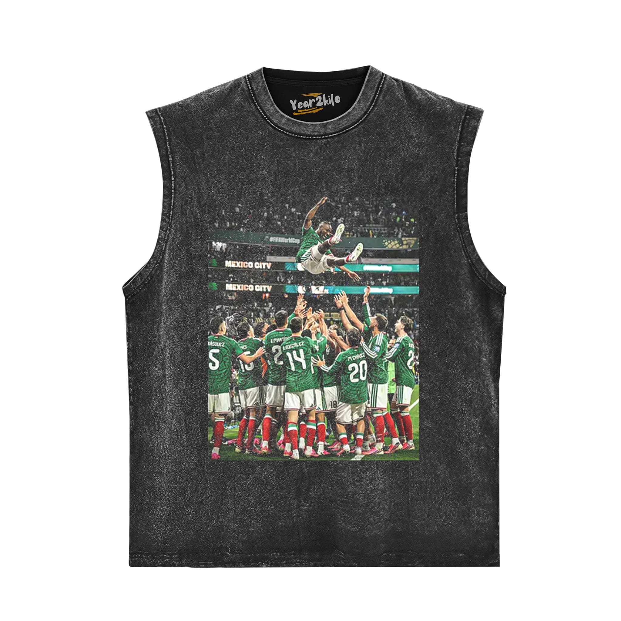 2026 WORLD CUP MEXICO TEAM HONOR JULIÁN QUIÑONES TANK TOP & TEE & LONG SLEEVE & LAYERED LS & HOODIE