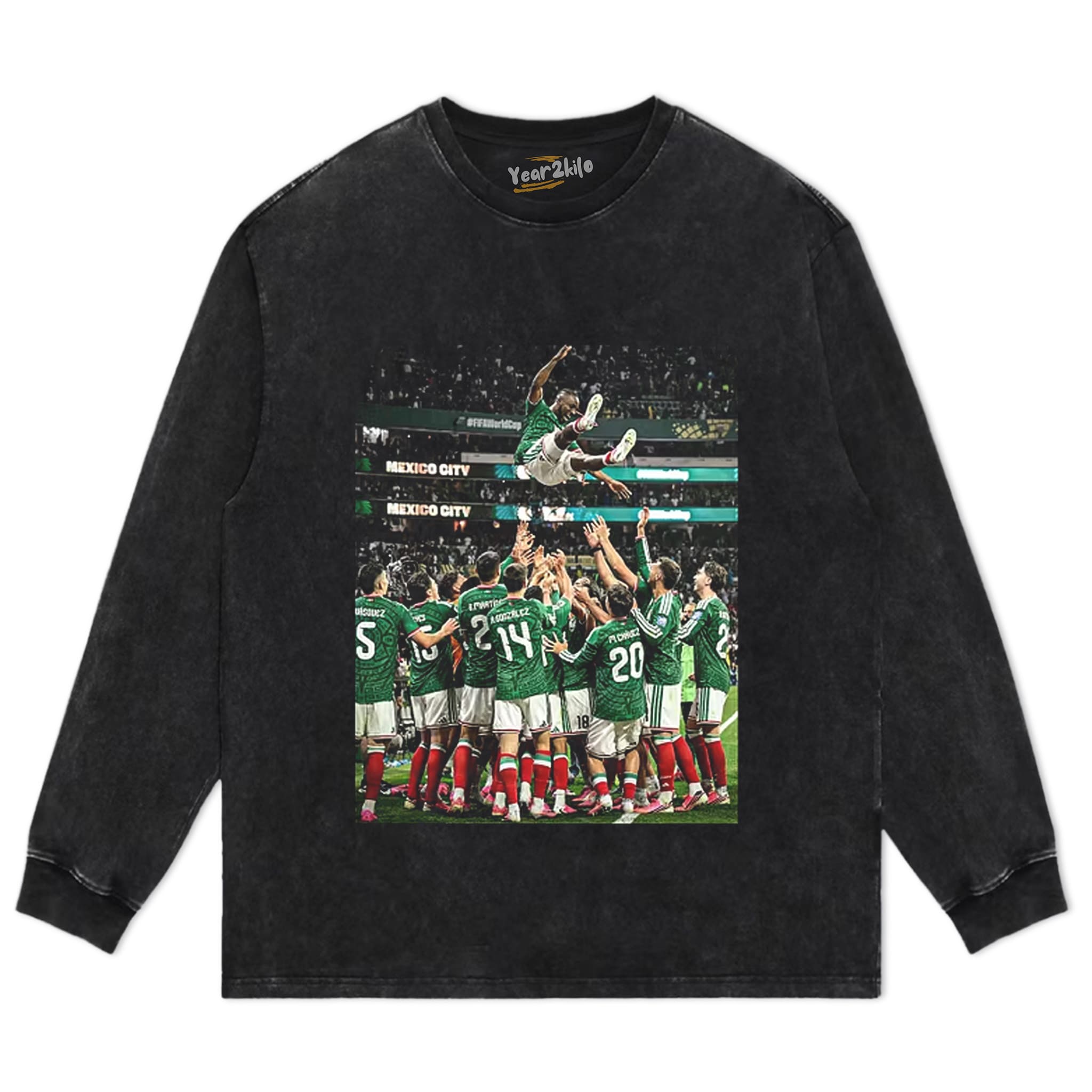 2026 WORLD CUP MEXICO TEAM HONOR JULIÁN QUIÑONES TANK TOP & TEE & LONG SLEEVE & LAYERED LS & HOODIE
