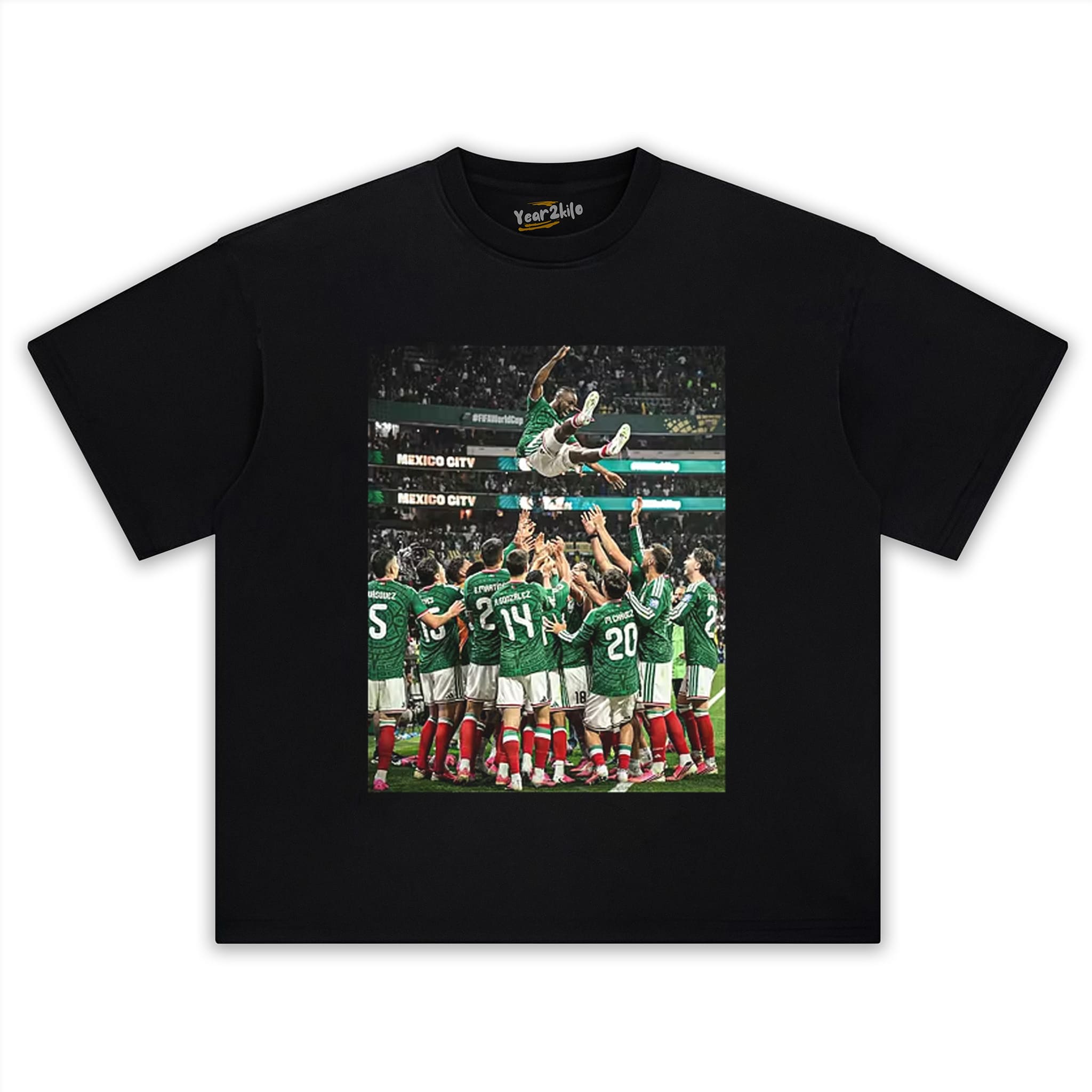 2026 WORLD CUP MEXICO TEAM HONOR JULIÁN QUIÑONES TANK TOP & TEE & LONG SLEEVE & LAYERED LS & HOODIE