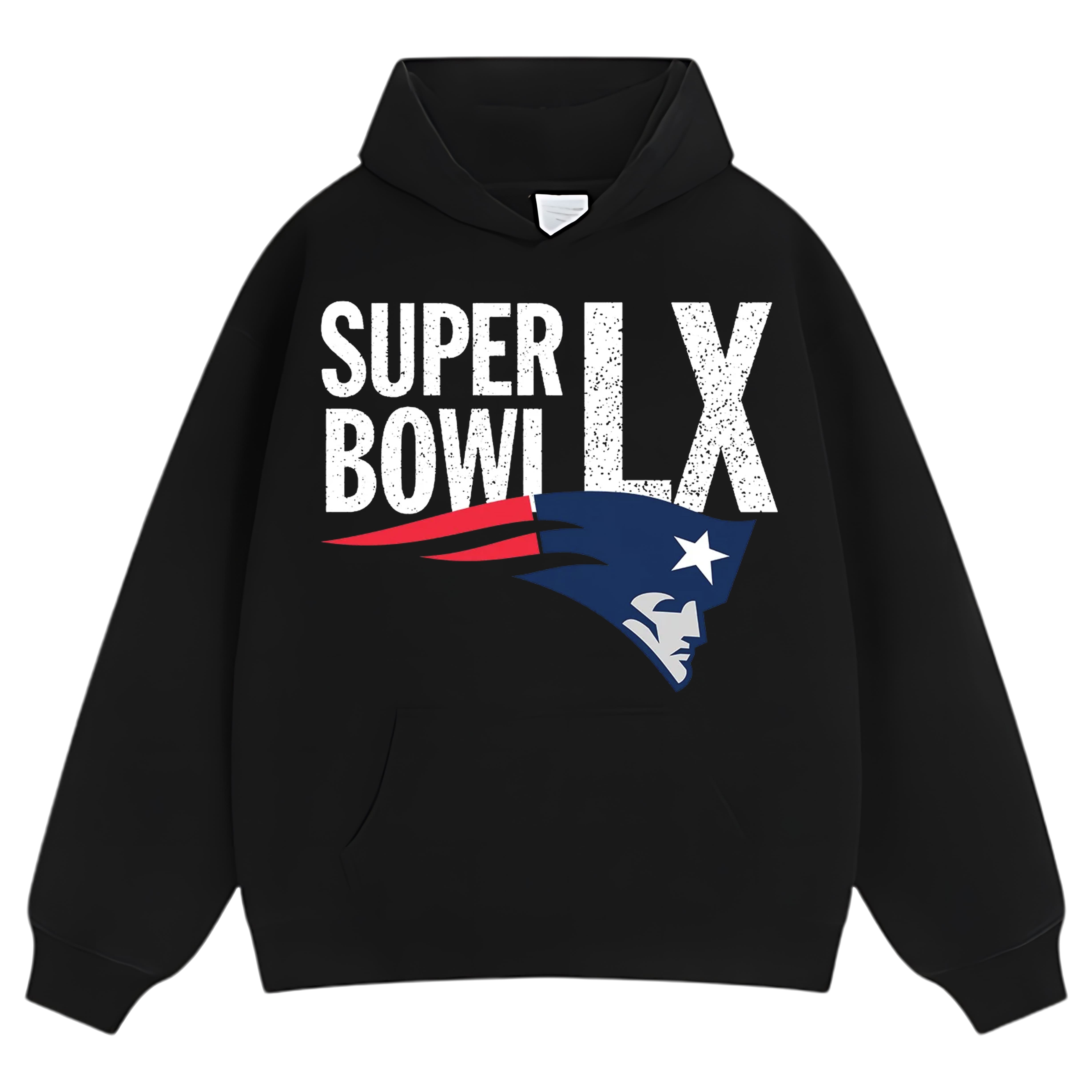 2026 SUPER BOWL LX & NEW ENGLAND PATRIOTS TEE & LS & HOODIE