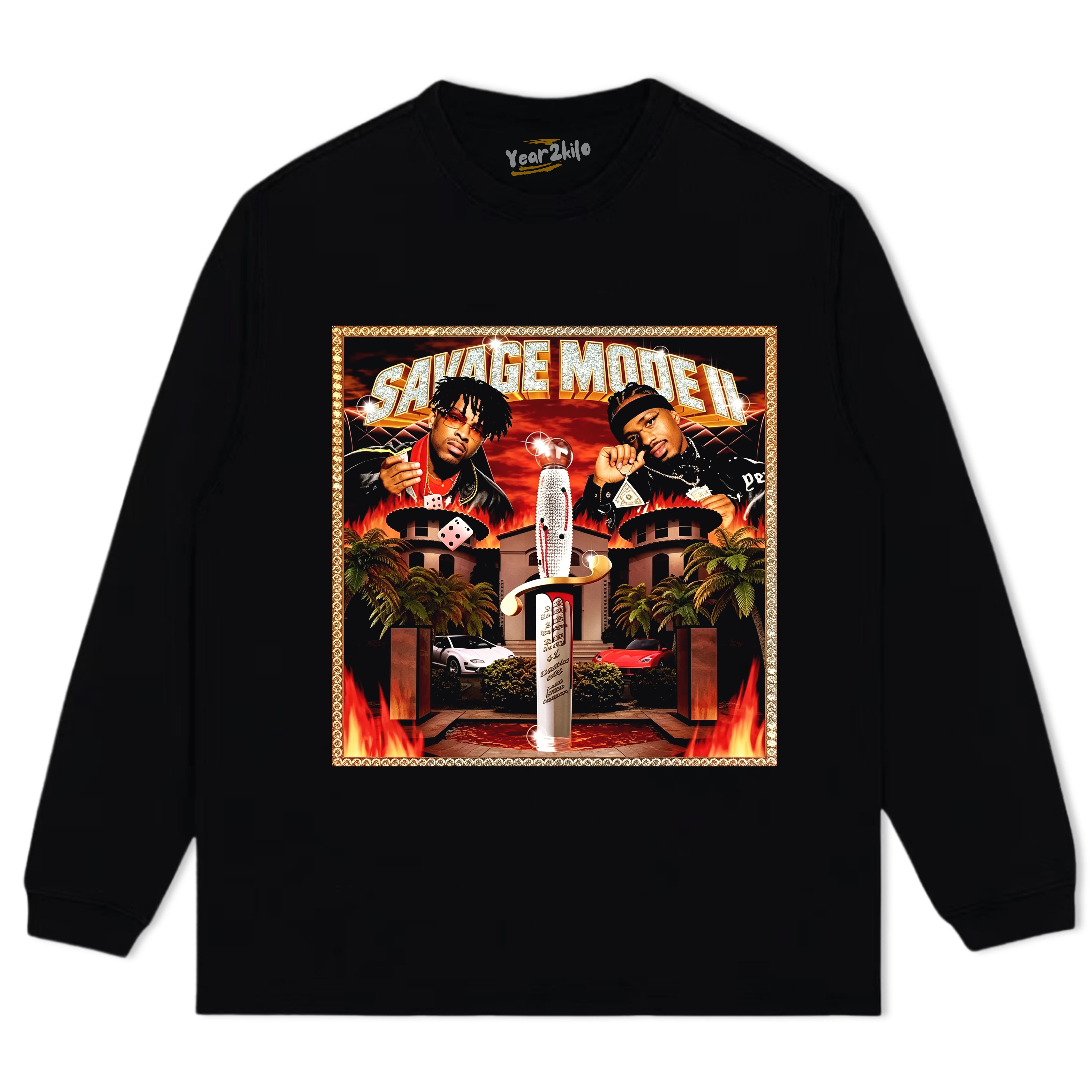 21 SAVAGE TANK TOP & TEE & LONG SLEEVE & LAYERED LS & HOODIE