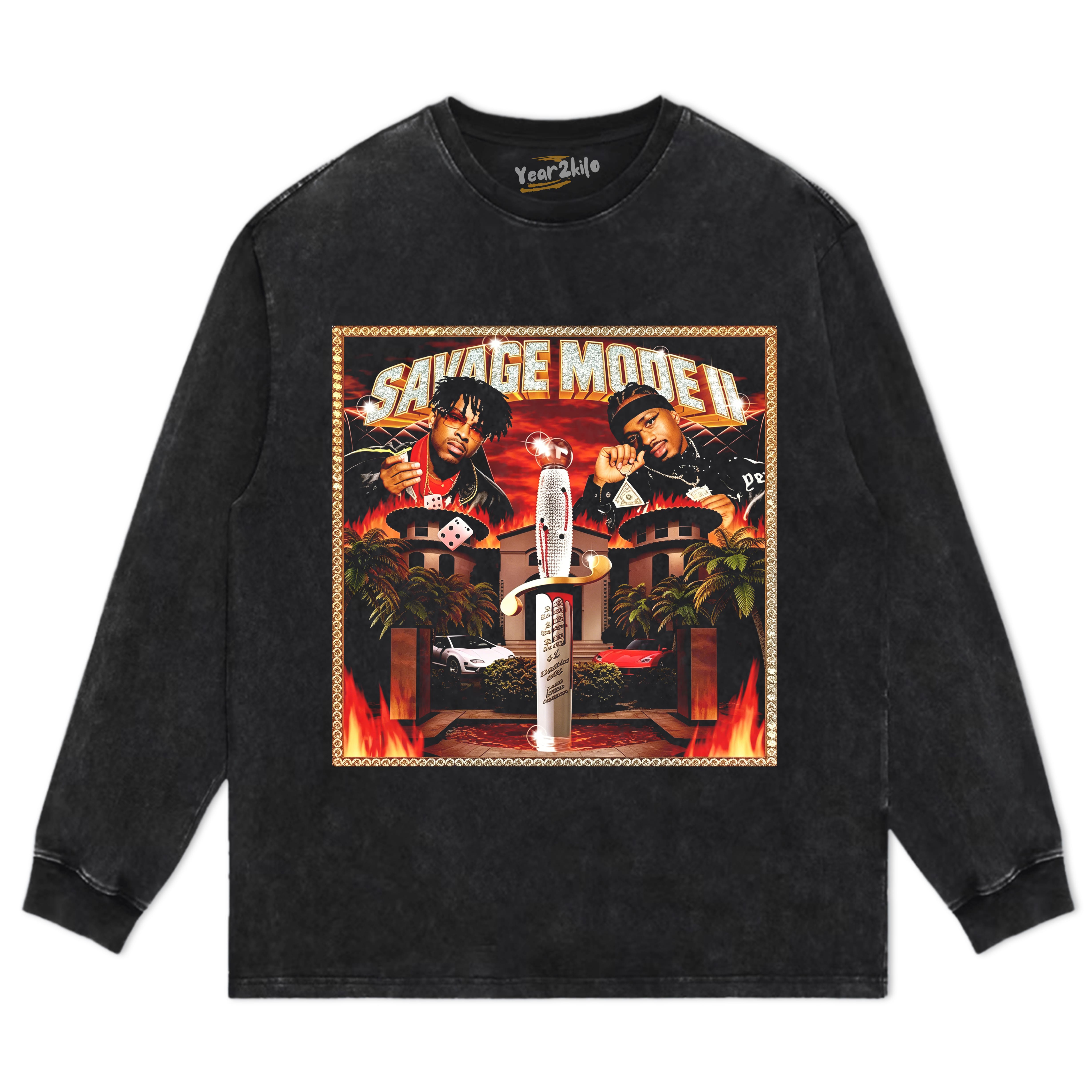 21 SAVAGE TANK TOP & TEE & LONG SLEEVE & LAYERED LS & HOODIE