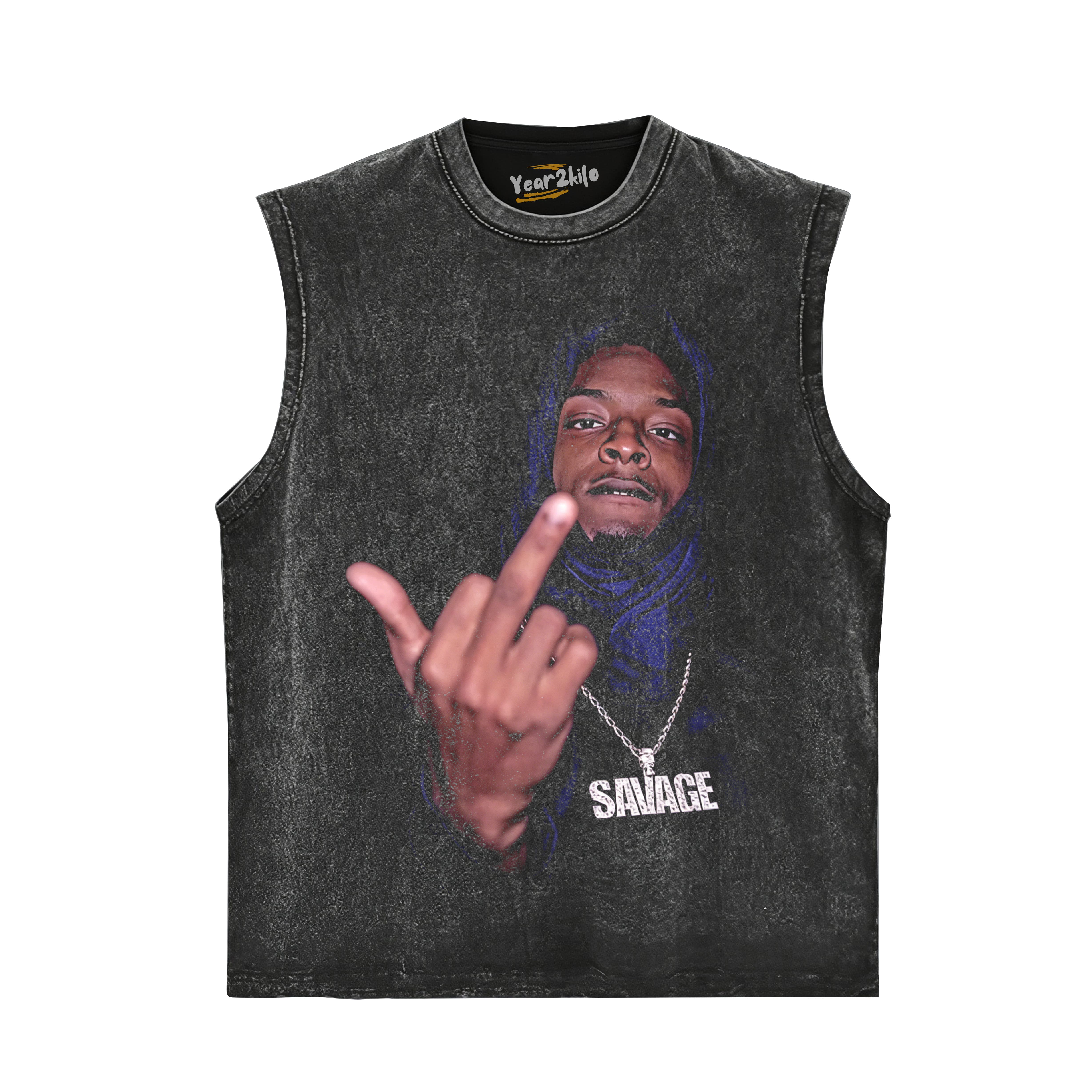 21 SAVAGE V3 TANK TOP & TEE & LONG SLEEVE & LAYERED LS & HOODIE
