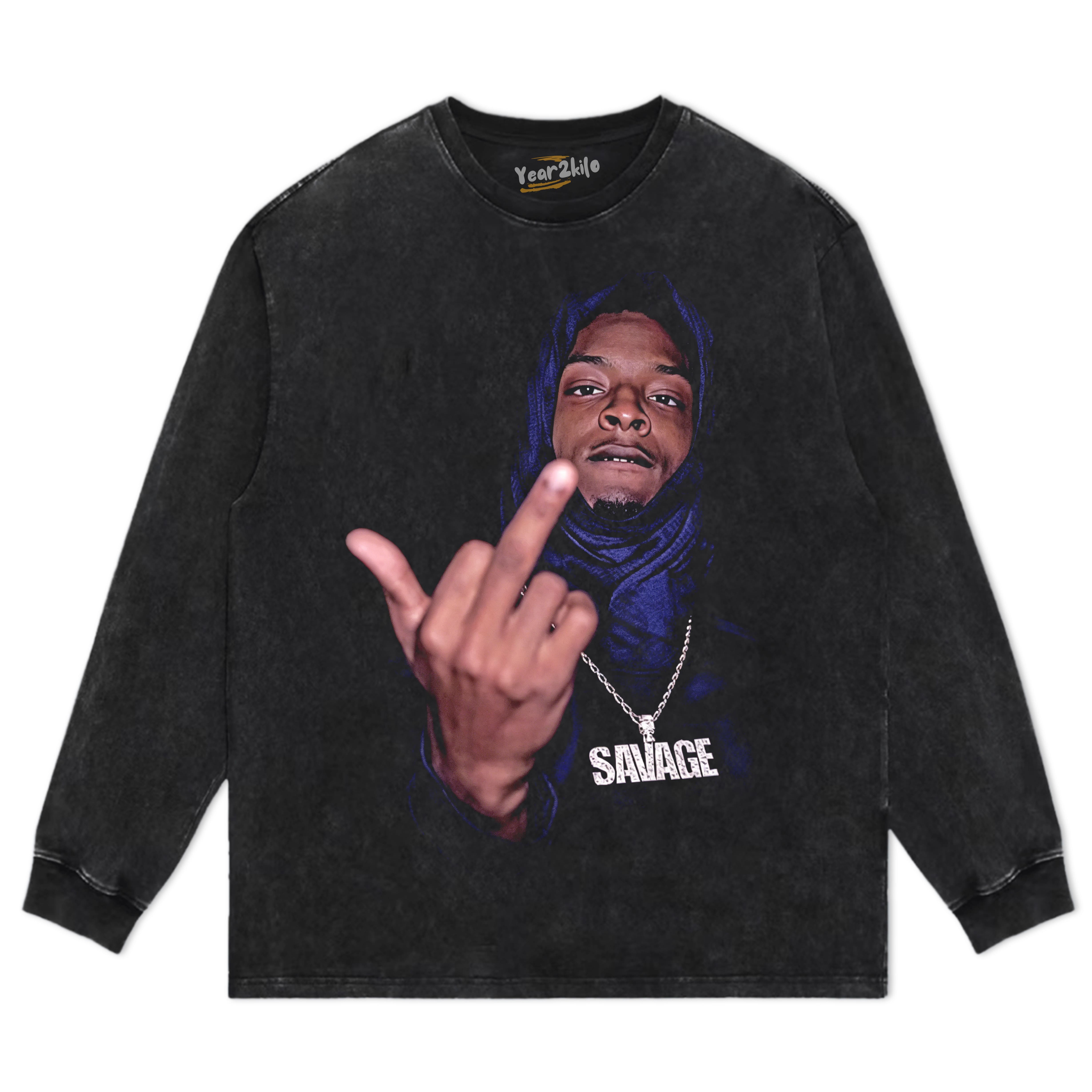 21 SAVAGE V3 TANK TOP & TEE & LONG SLEEVE & LAYERED LS & HOODIE