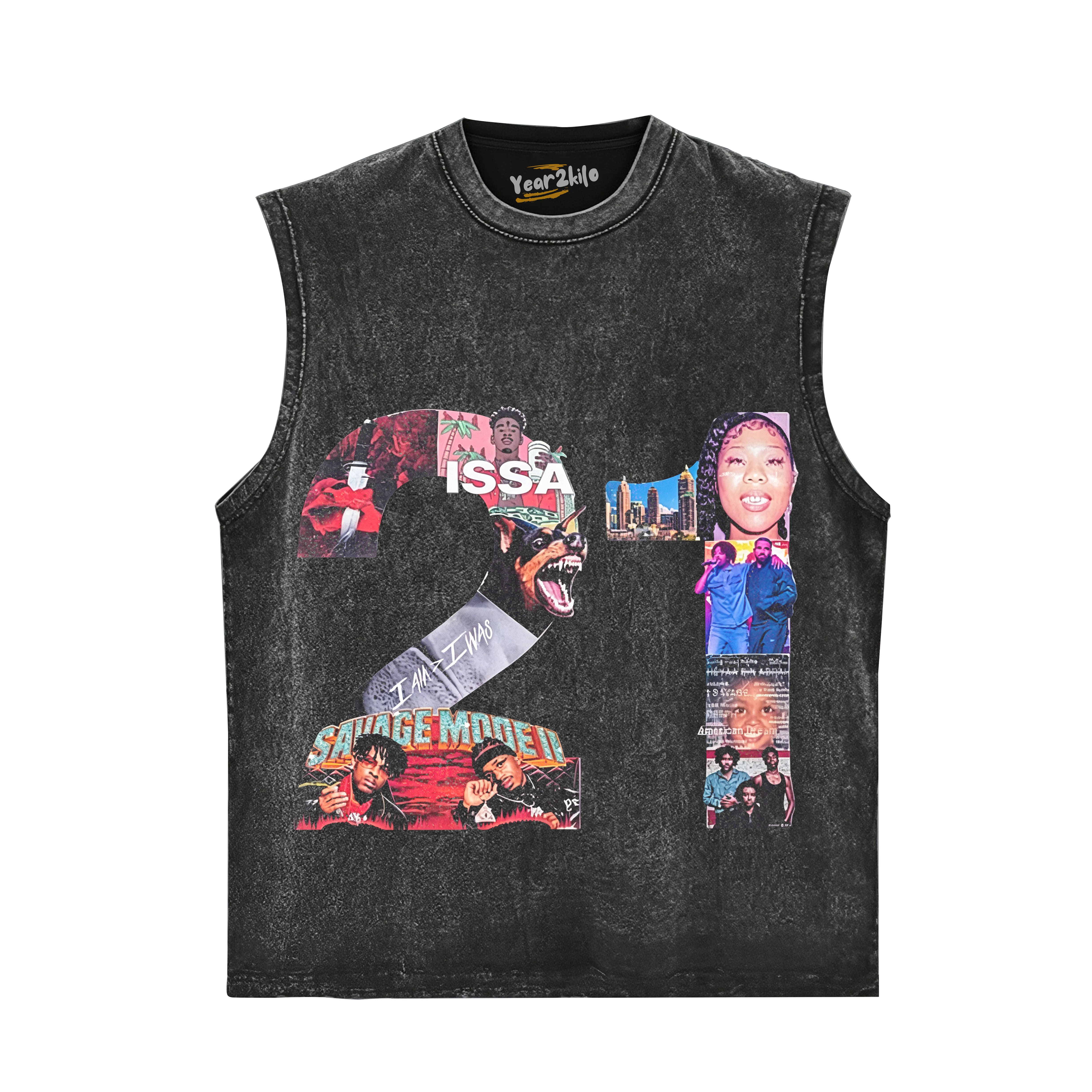 21 SAVAGE V5 TANK TOP & TEE & LONG SLEEVE & LAYERED LS & HOODIE
