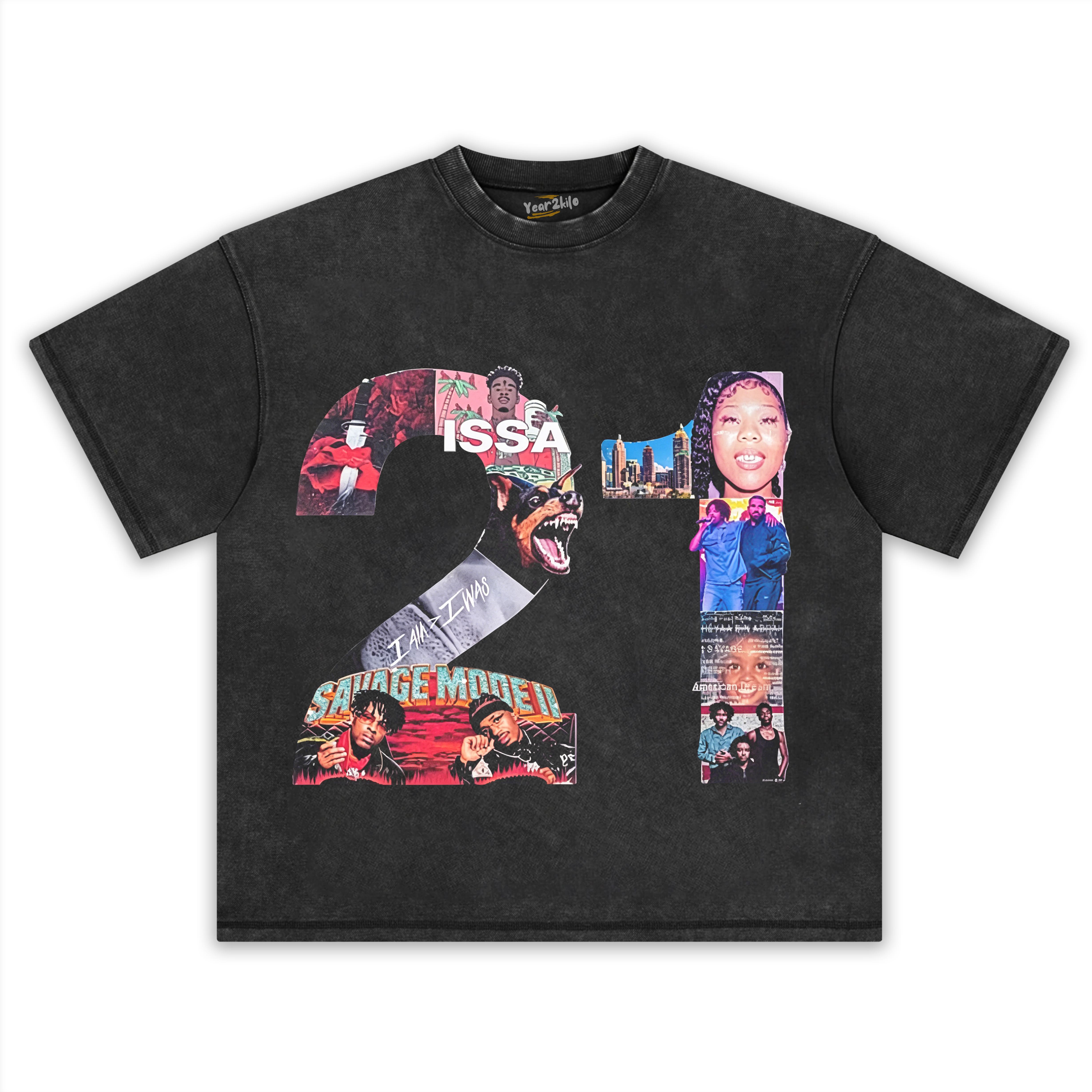 21 SAVAGE V5 TANK TOP & TEE & LONG SLEEVE & LAYERED LS & HOODIE