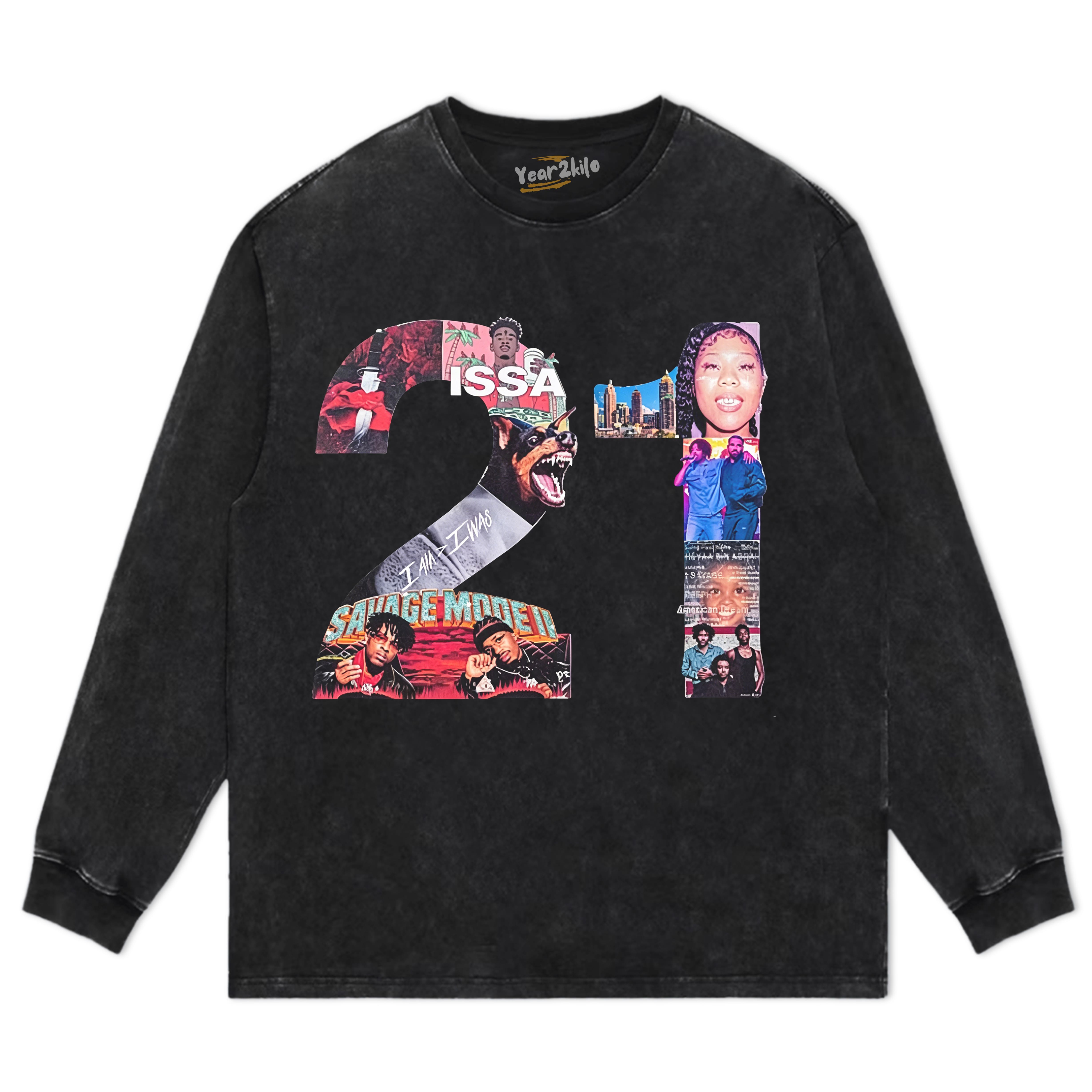 21 SAVAGE V5 TANK TOP & TEE & LONG SLEEVE & LAYERED LS & HOODIE