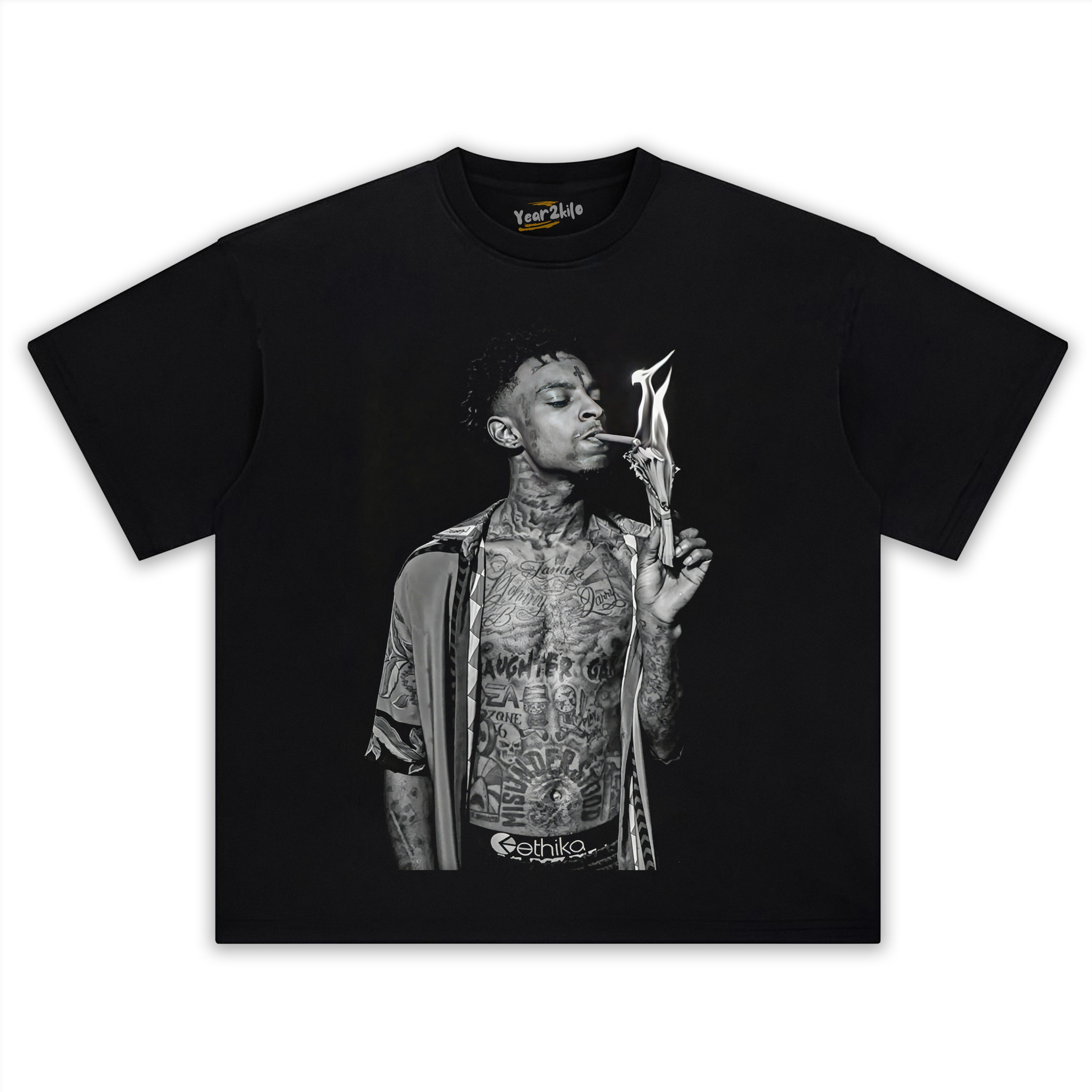 21 SAVAGE V6 TANK TOP & TEE & LONG SLEEVE & LAYERED LS & HOODIE