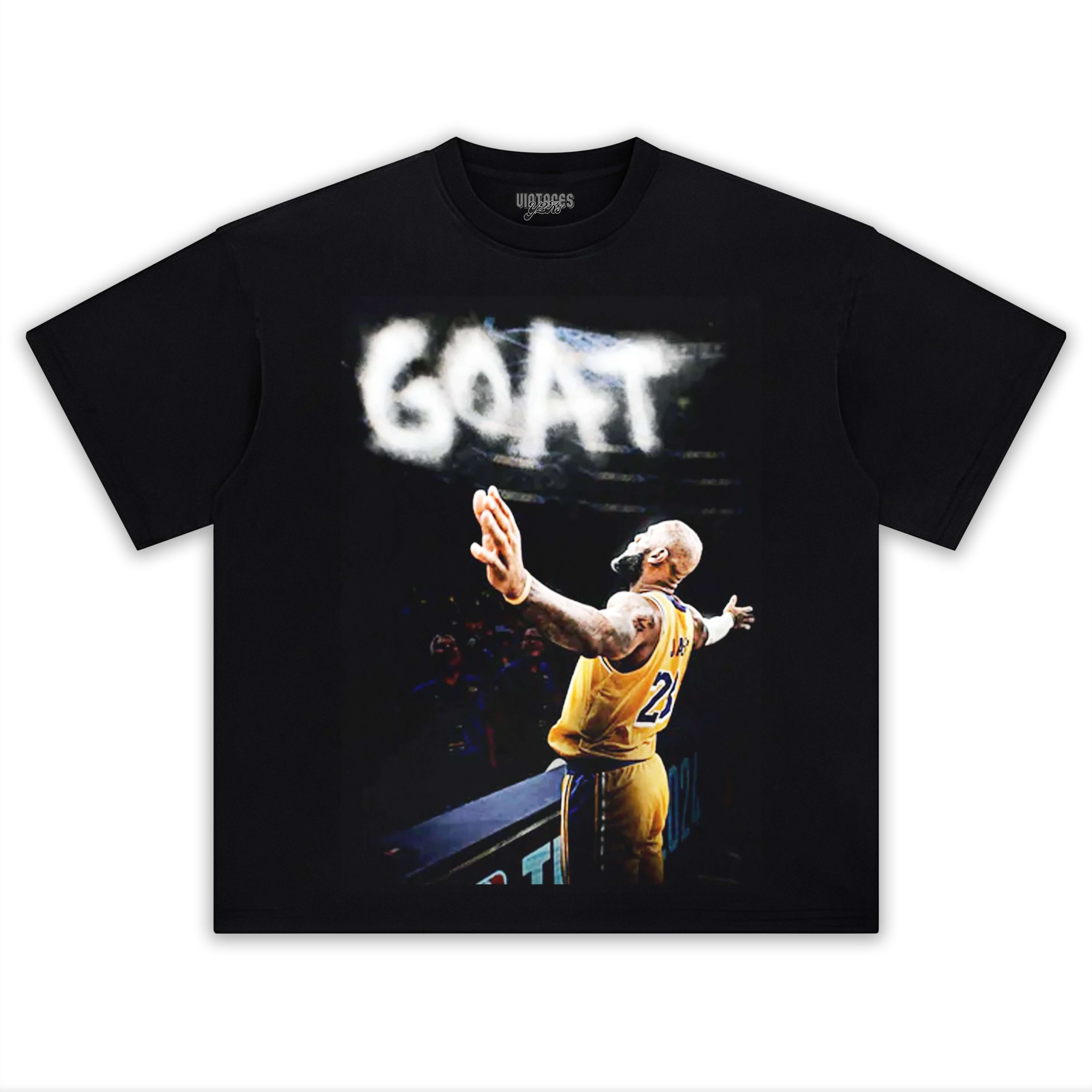 LEBRON JAMES GOAT TEE
