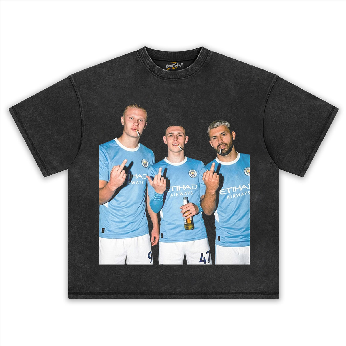 HAALAND & FODEN & AGÜERO MCI SOCCER V2 TANK TOP & TEE & LONG SLEEVE & LAYERED LS & HOODIE