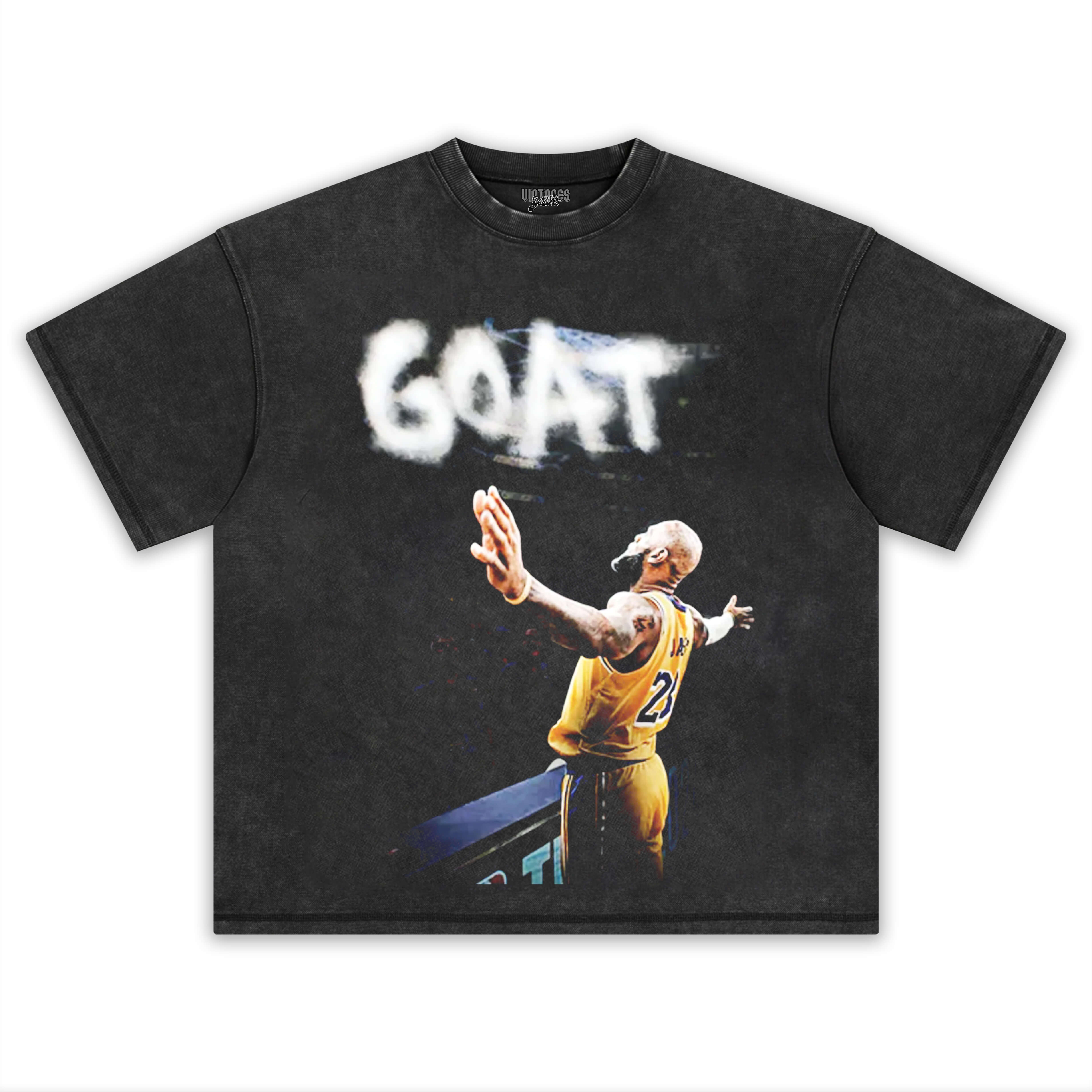 LEBRON JAMES GOAT TEE