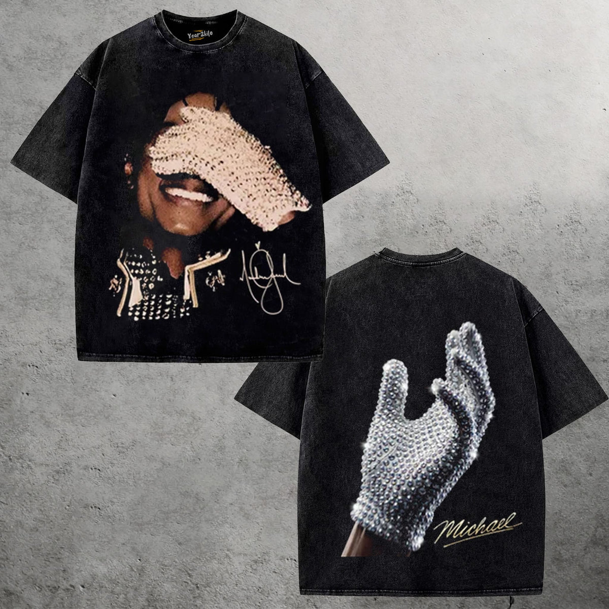 MICHAEL JACKSON GLOVE TANK TOP & TEE