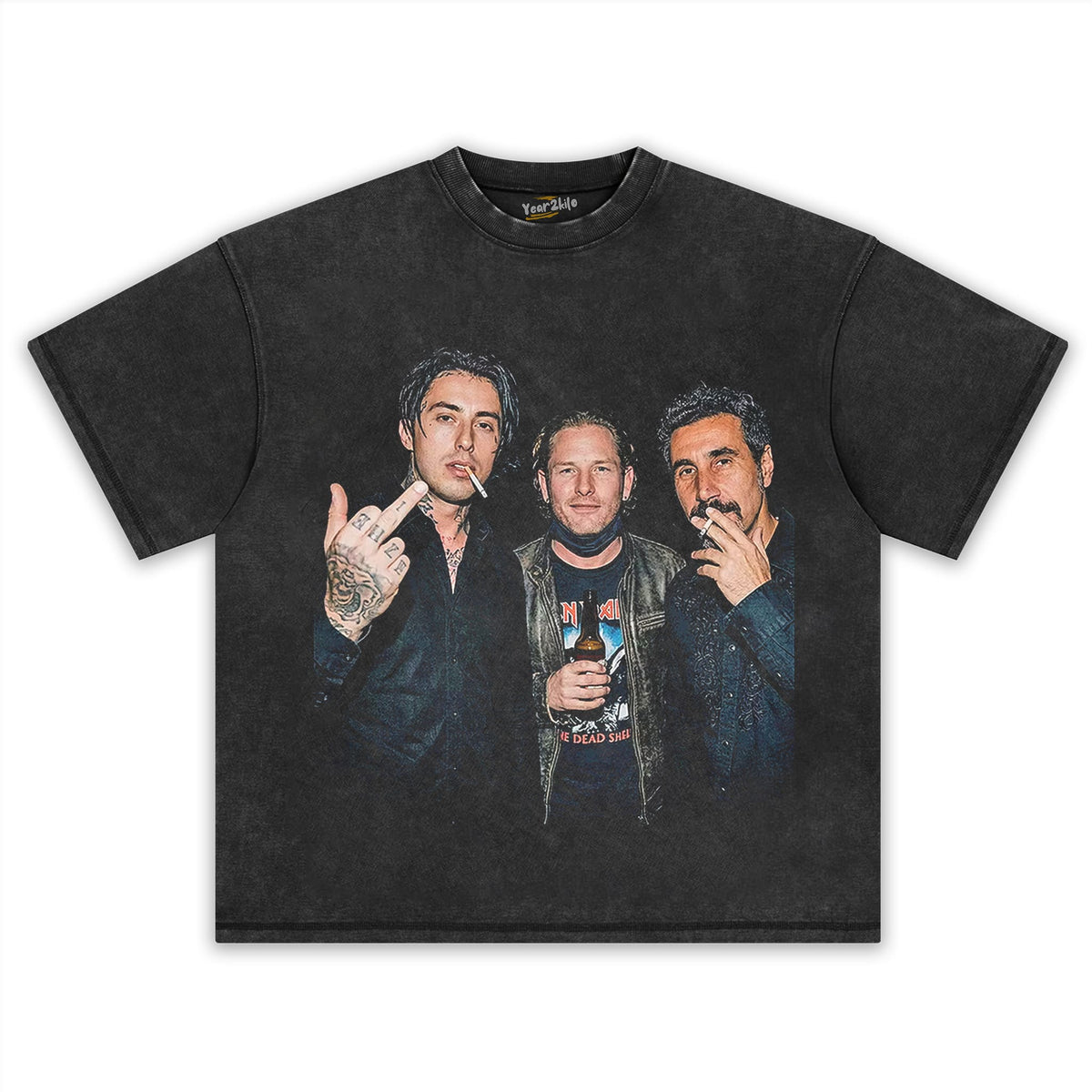 RONNIE RADKE & COREY TAYLOR & SERJ TANKIAN V2 TANK TOP & TEE & LONG SLEEVE & LAYERED LS & HOODIE