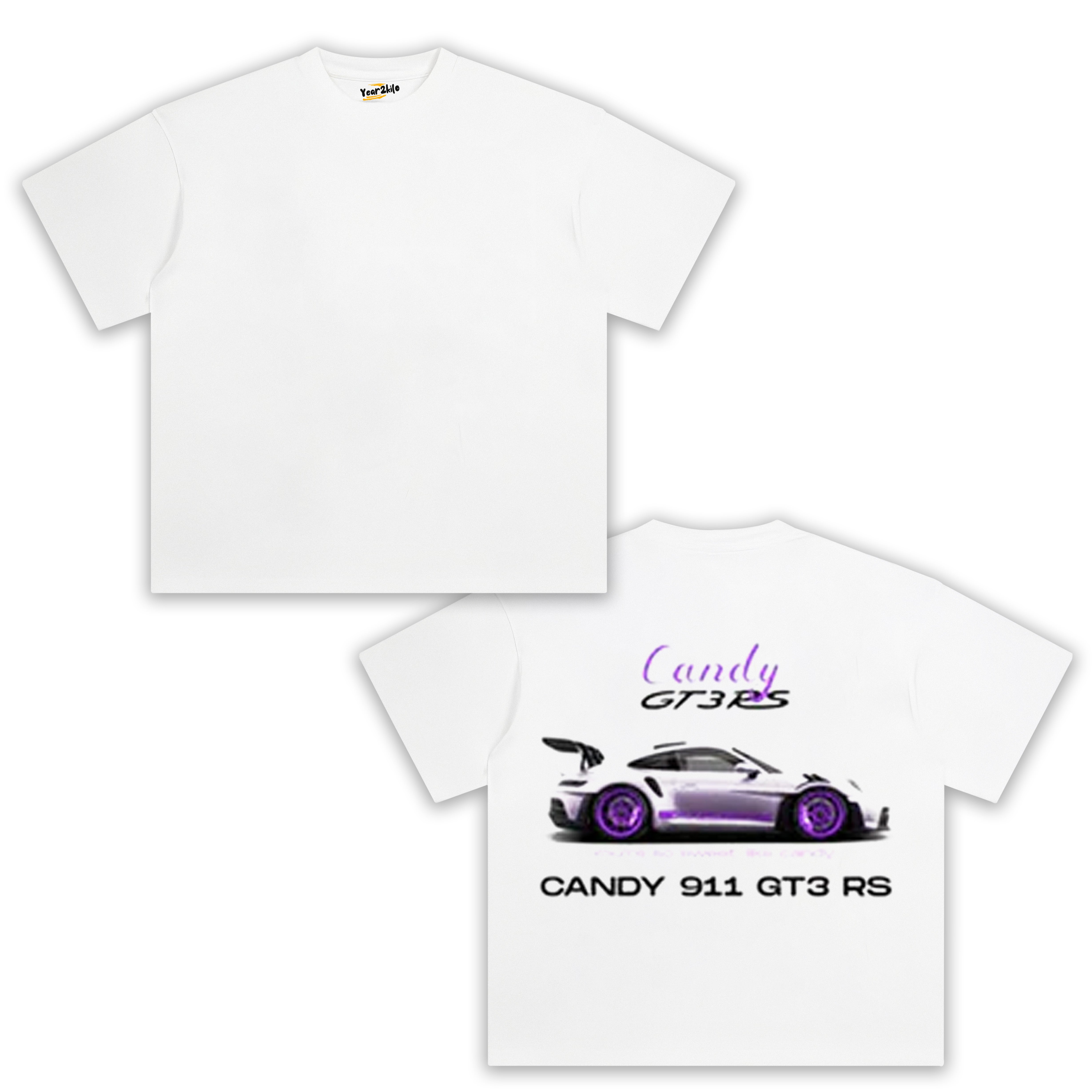 CANDY GT3 RS TANK TOP & TEE & LONG SLEEVE & LAYERED LS & HOODIE