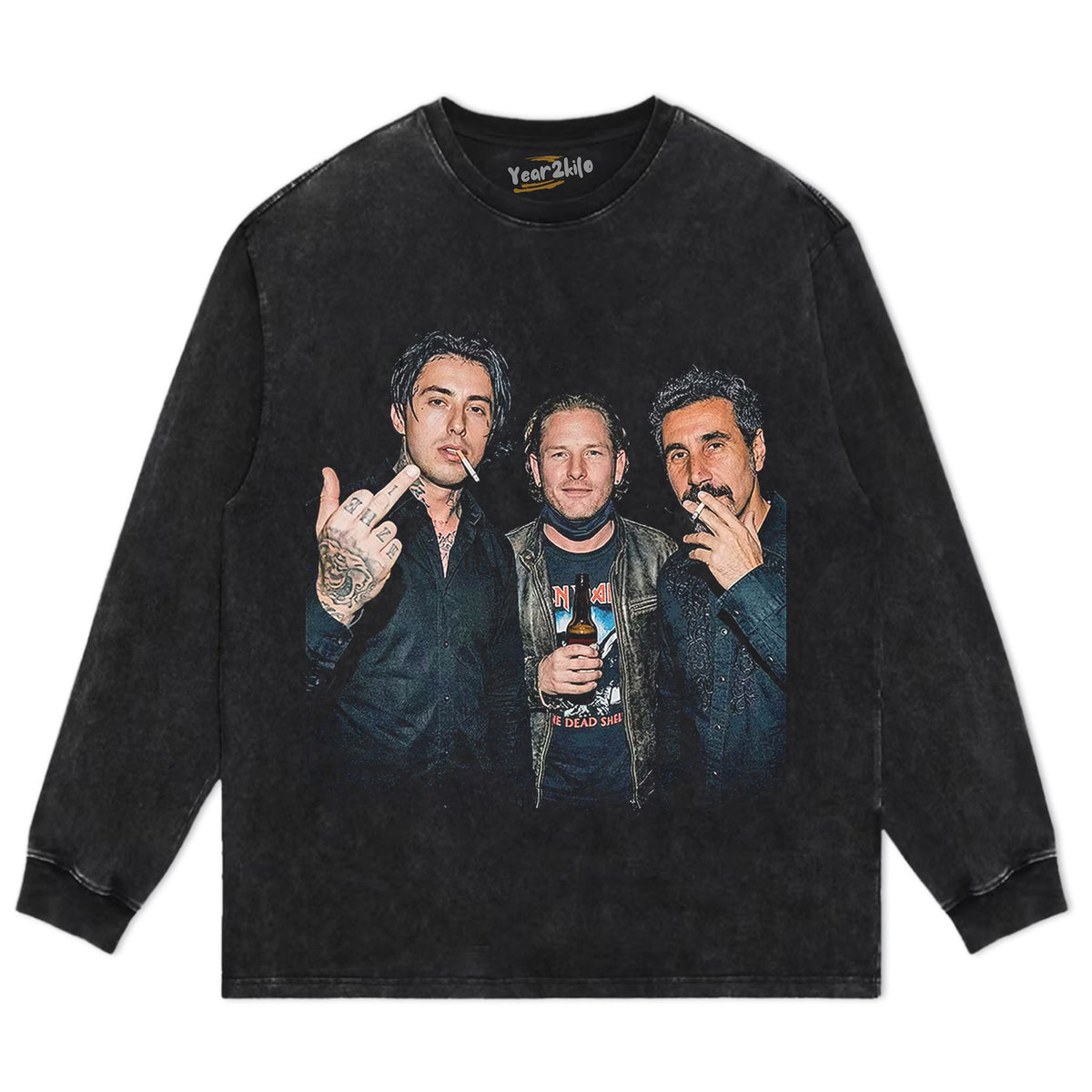 RONNIE RADKE & COREY TAYLOR & SERJ TANKIAN V2 TANK TOP & TEE & LONG SLEEVE & LAYERED LS & HOODIE