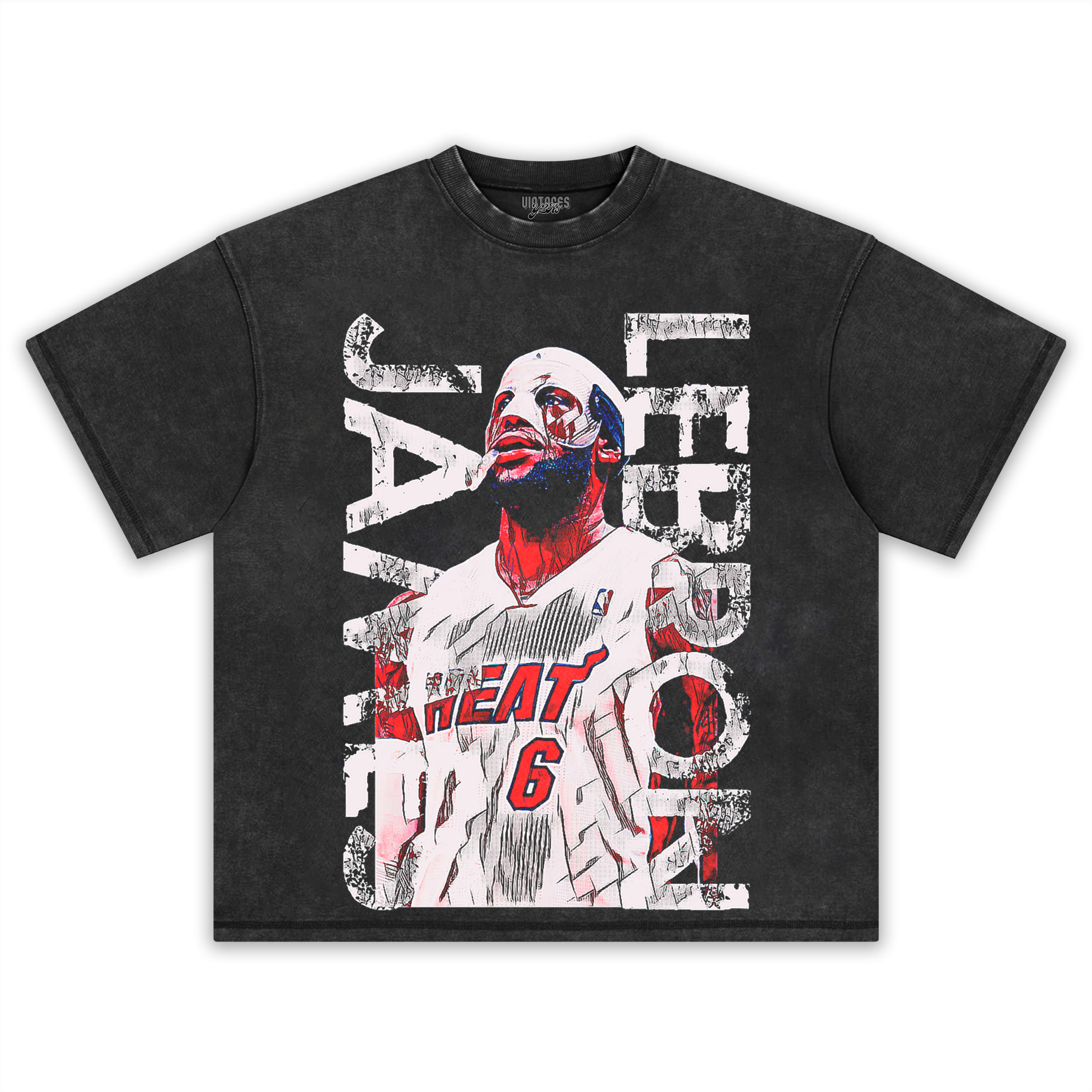 LEBRON JAMES & MIAMI HEAT TEE