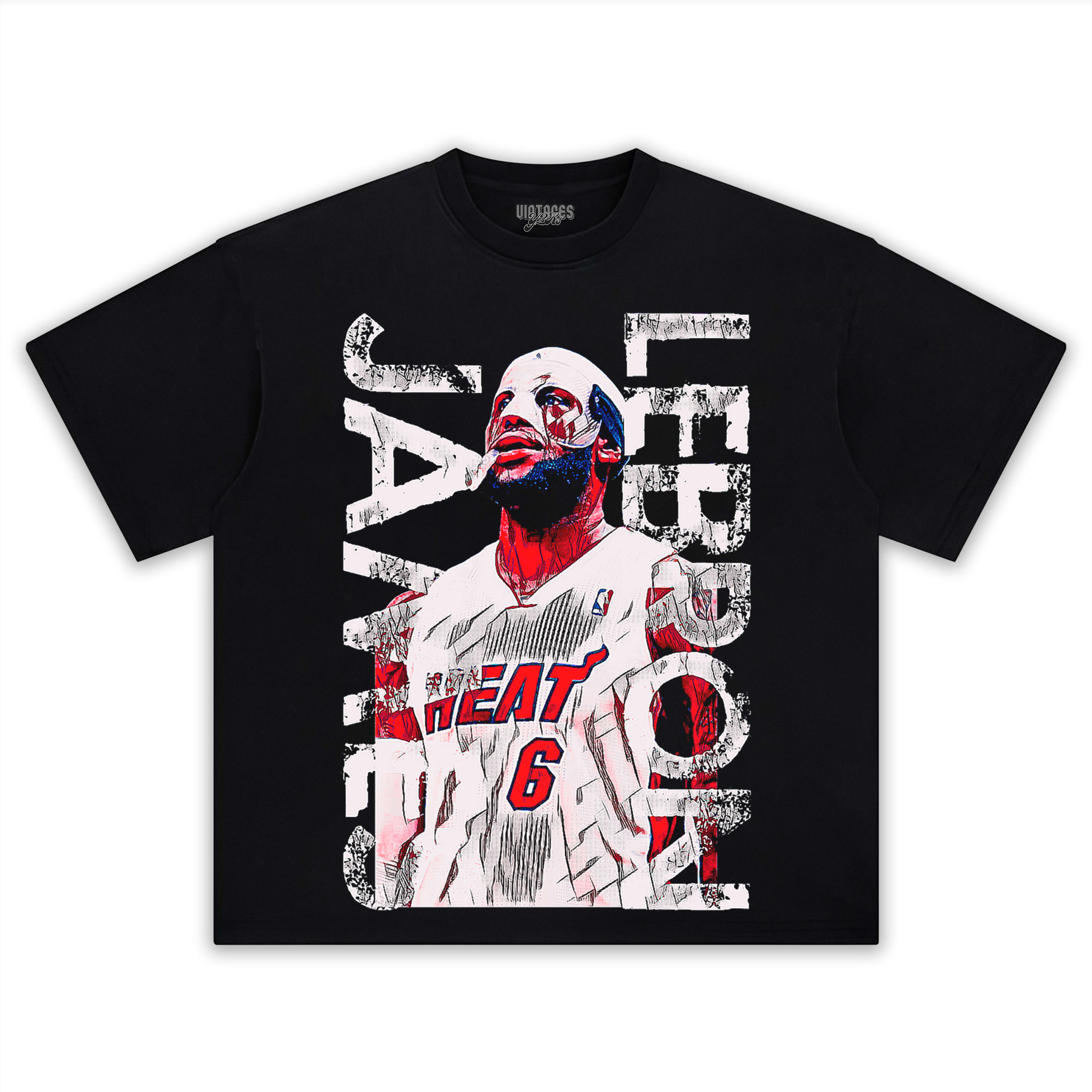 LEBRON JAMES & MIAMI HEAT TEE