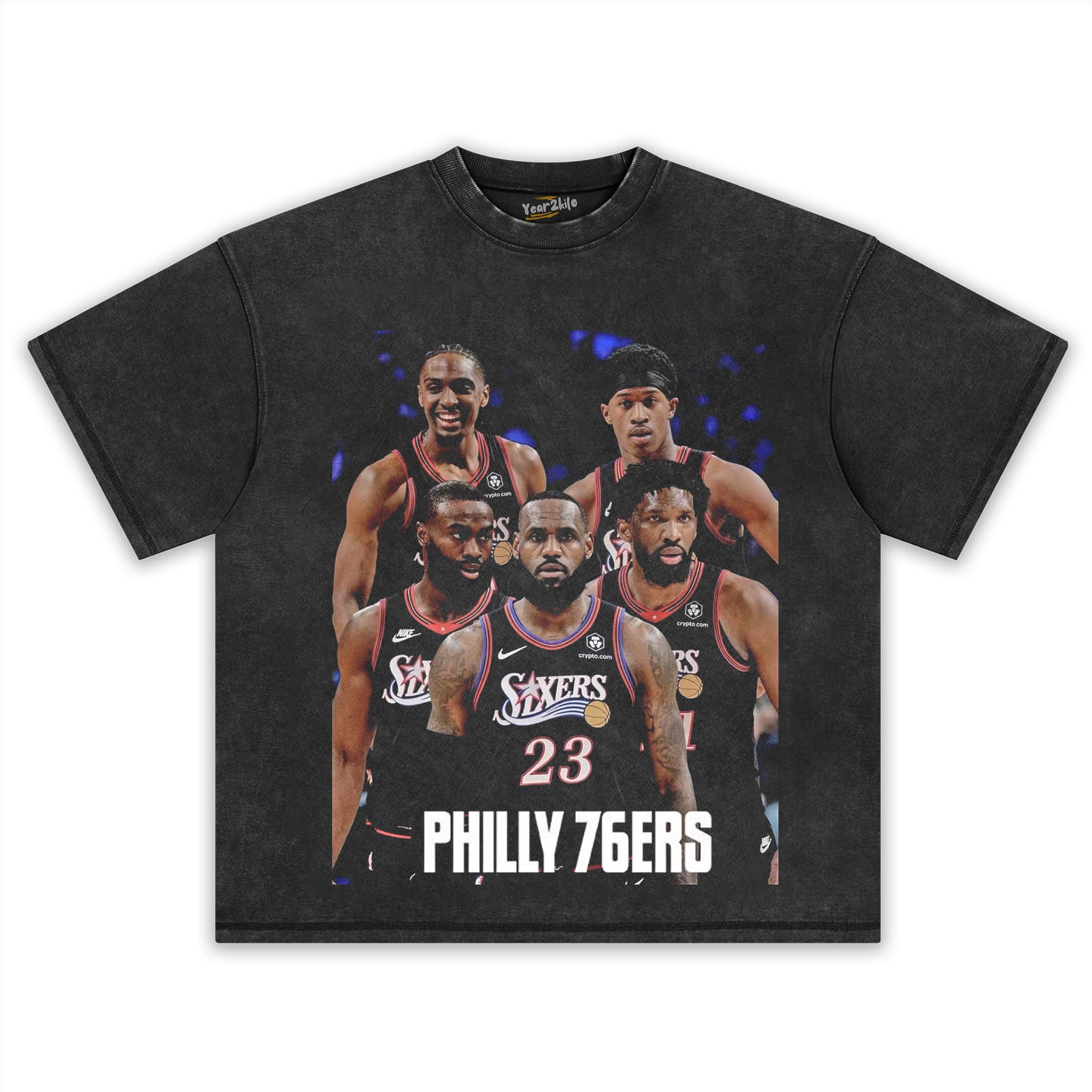 76ERS BIG FIVE TANK TOP & TEE & LONG SLEEVE & LAYERED LS & HOODIE