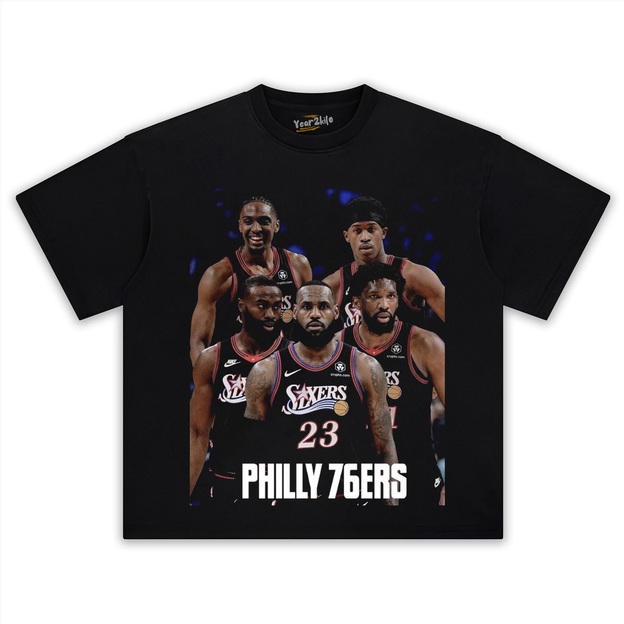 76ERS BIG FIVE TANK TOP & TEE & LONG SLEEVE & LAYERED LS & HOODIE