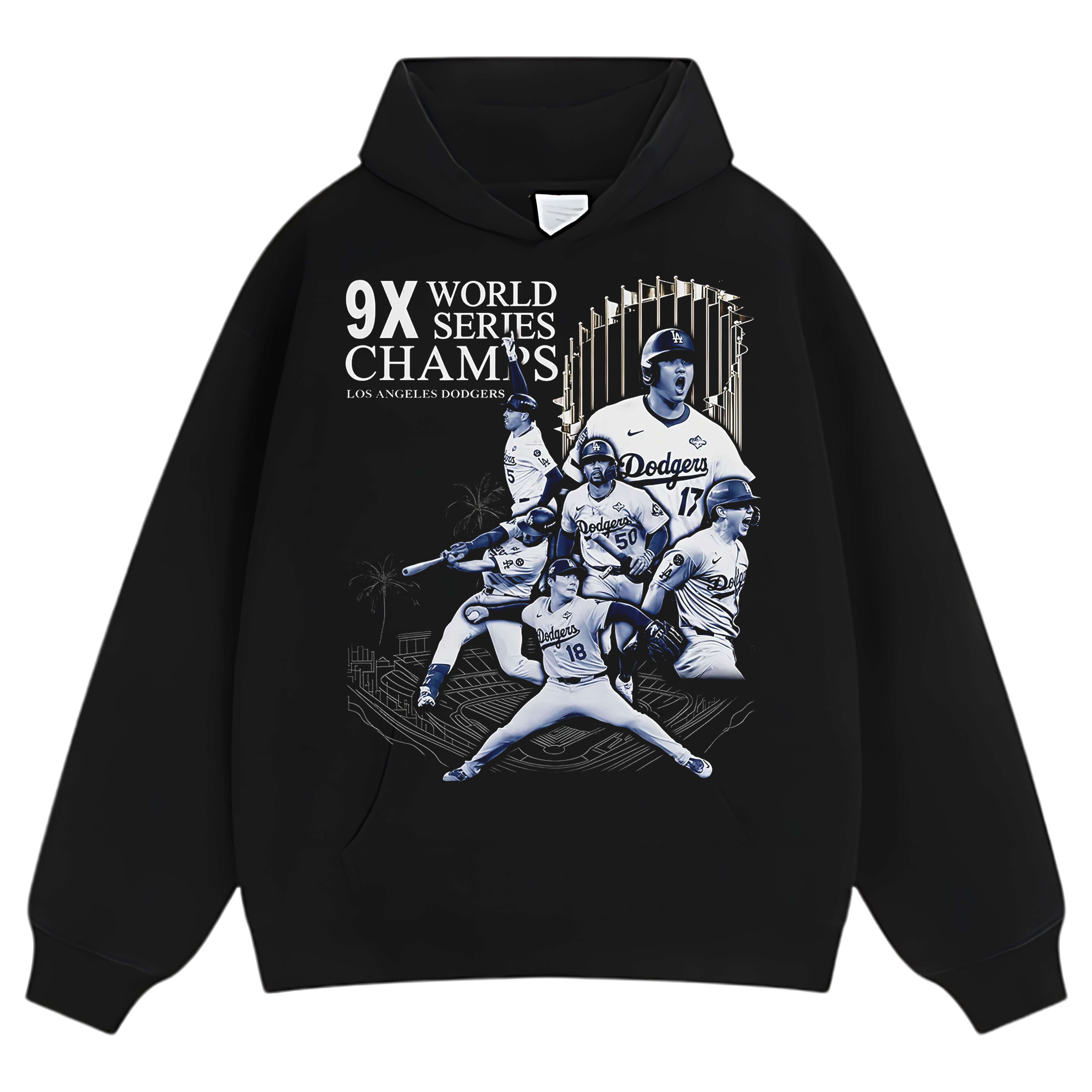 9X WS CHAMPS TEE & LS & HOODIE