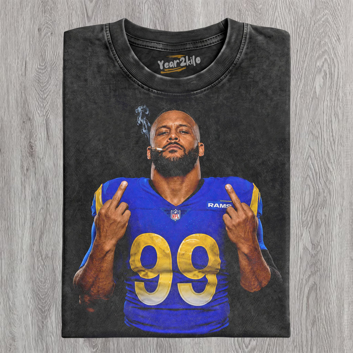 AARON DONALD - MIDDLE FINGER TANK TOP & TEE & LONG SLEEVE & LAYERED LS & HOODIE