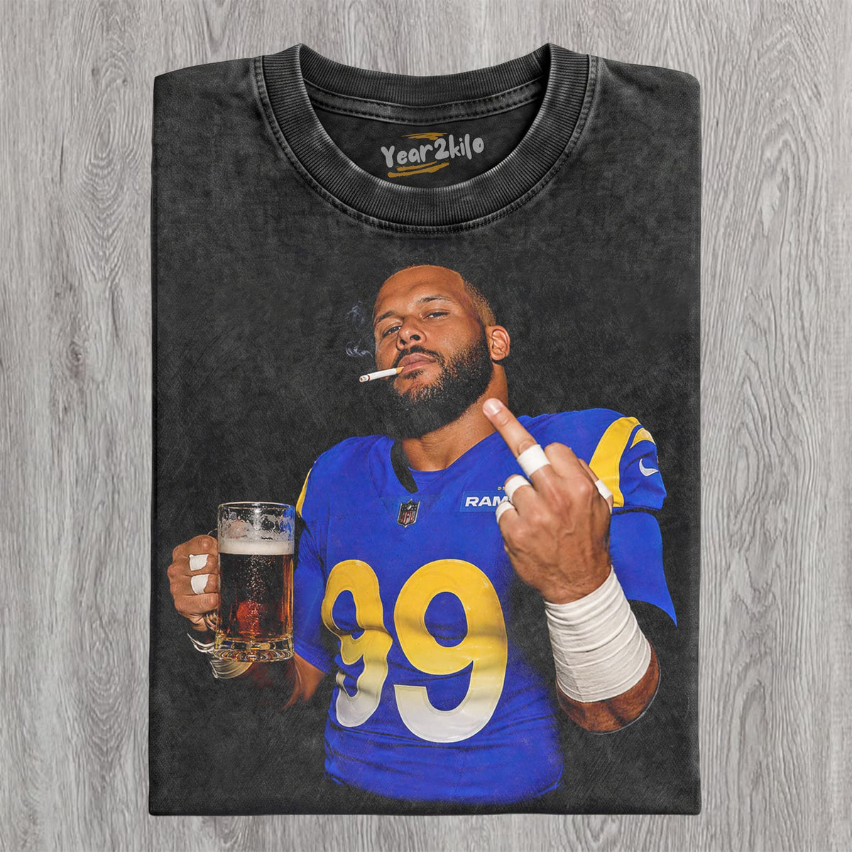 AARON DONALD - SOMKING TANK TOP & TEE & LONG SLEEVE & LAYERED LS & HOODIE