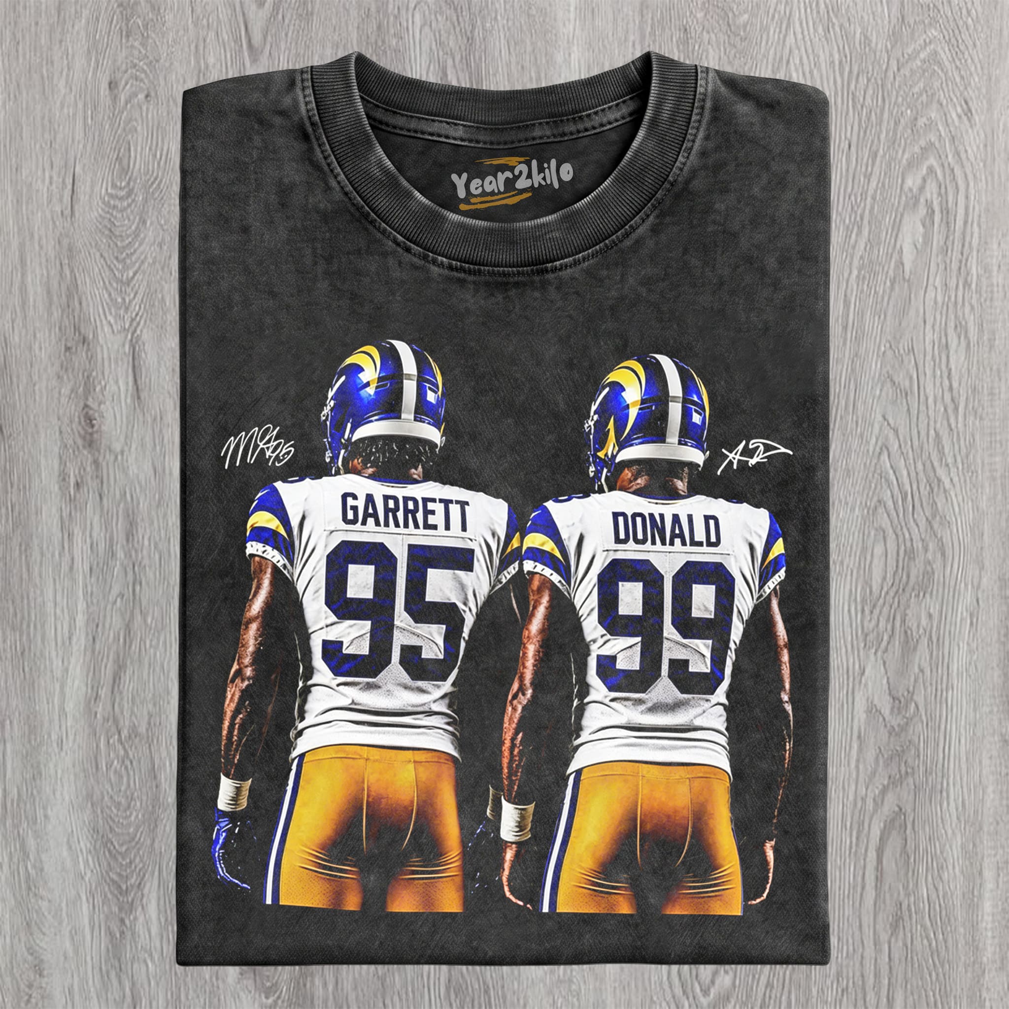 AARON DONALD &MYLES GARRETT V1 TANK TOP & TEE & LONG SLEEVE & LAYERED LS & HOODIE