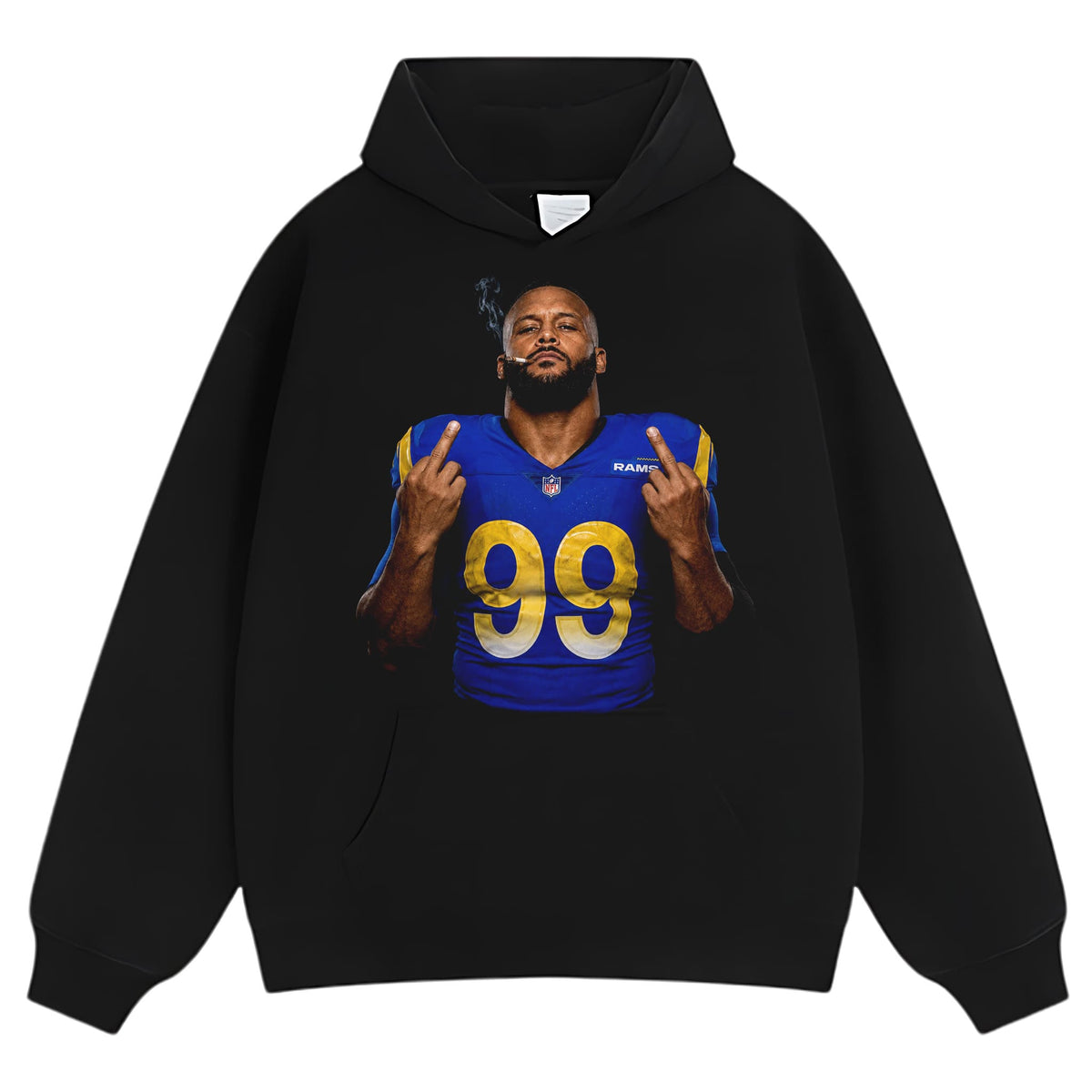 AARON DONALD - MIDDLE FINGER TANK TOP & TEE & LONG SLEEVE & LAYERED LS & HOODIE