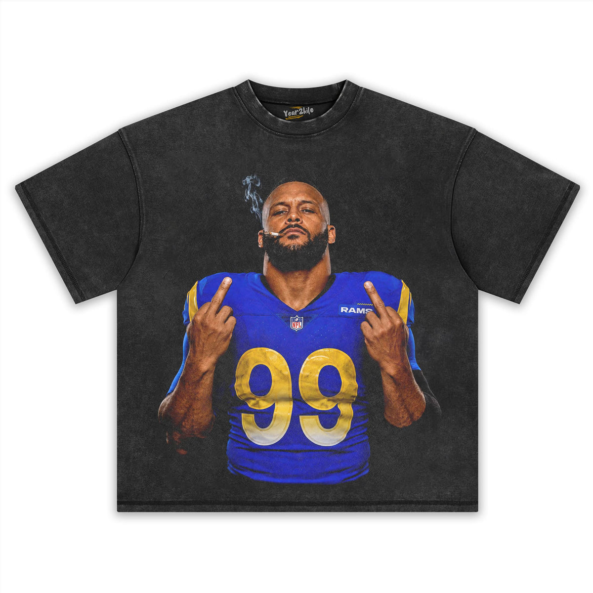 AARON DONALD - MIDDLE FINGER TANK TOP & TEE & LONG SLEEVE & LAYERED LS & HOODIE