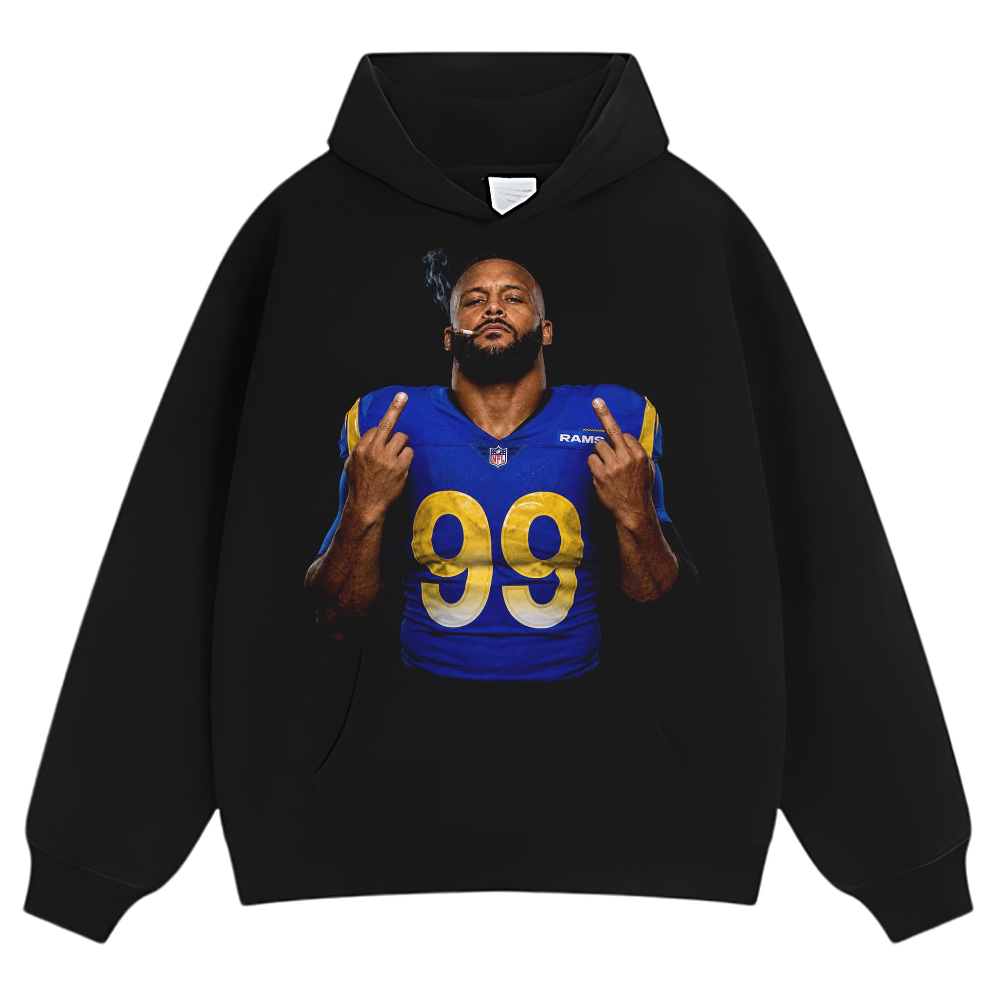 AARON DONALD - MIDDLE FINGER TANK TOP & TEE & LONG SLEEVE & LAYERED LS & HOODIE