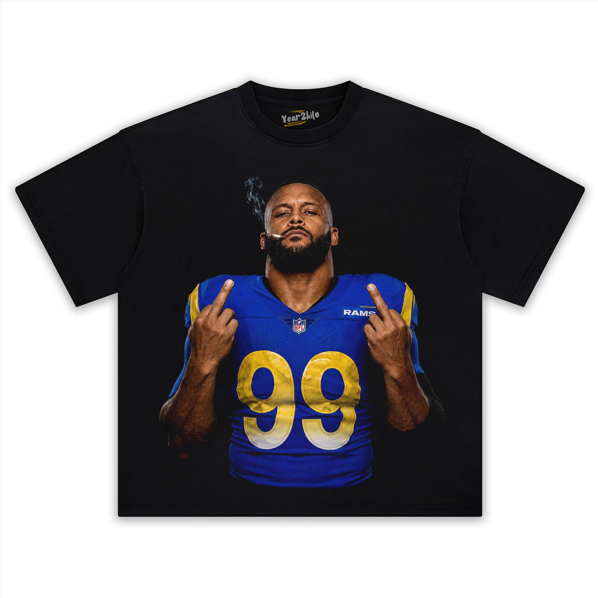 AARON DONALD - MIDDLE FINGER TANK TOP & TEE & LONG SLEEVE & LAYERED LS & HOODIE