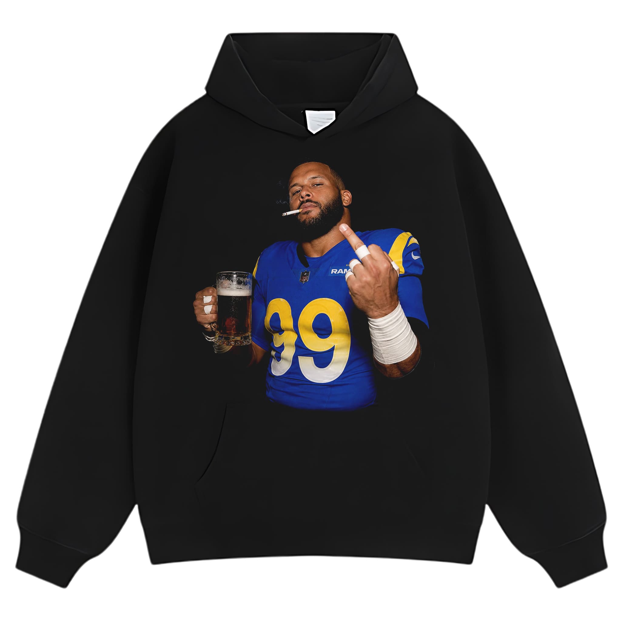 AARON DONALD - SOMKING TANK TOP & TEE & LONG SLEEVE & LAYERED LS & HOODIE