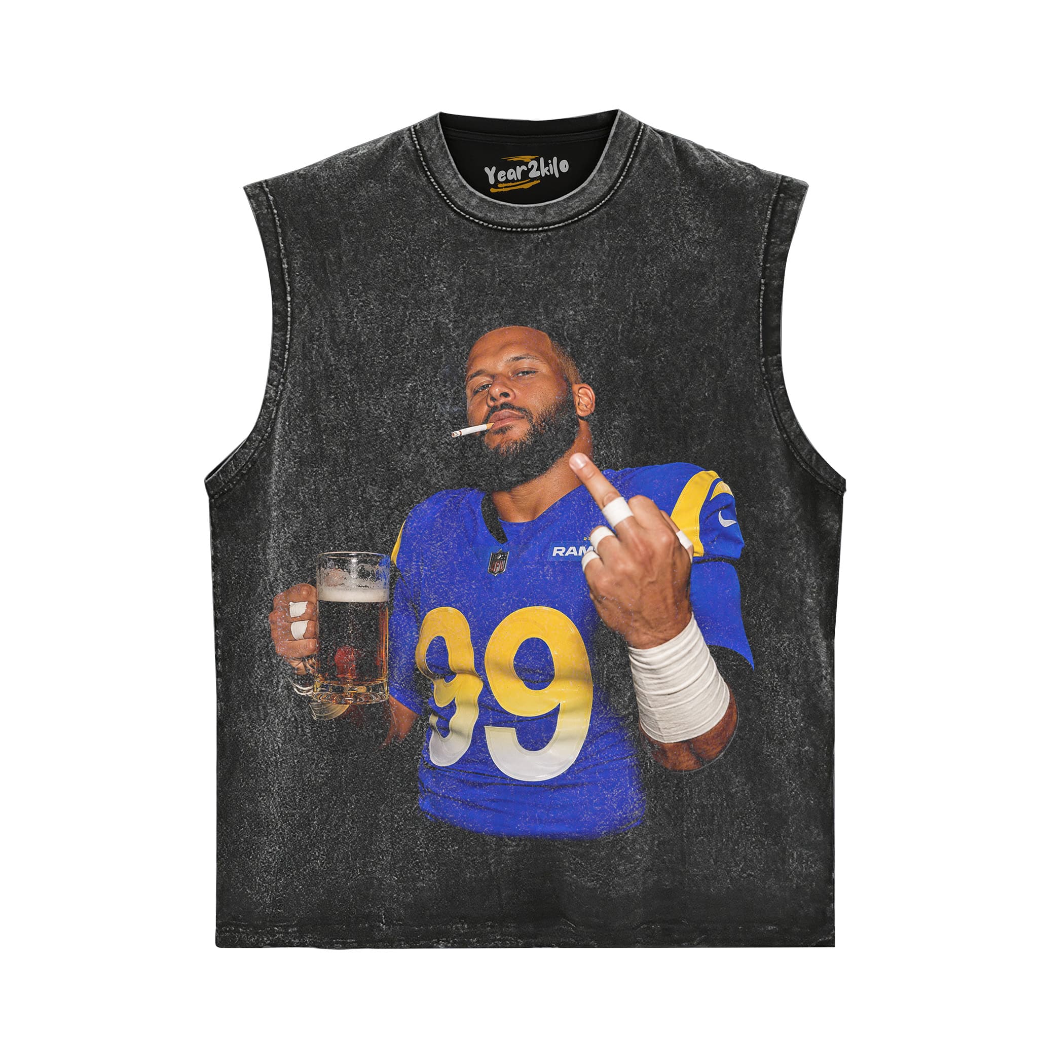 AARON DONALD - SOMKING TANK TOP & TEE & LONG SLEEVE & LAYERED LS & HOODIE
