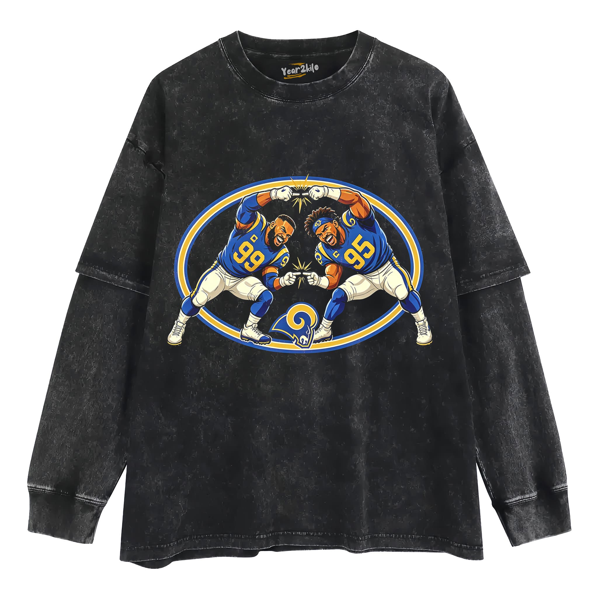AARON DONALD &MYLES GARRETT TANK TOP & TEE & LONG SLEEVE & LAYERED LS & HOODIE