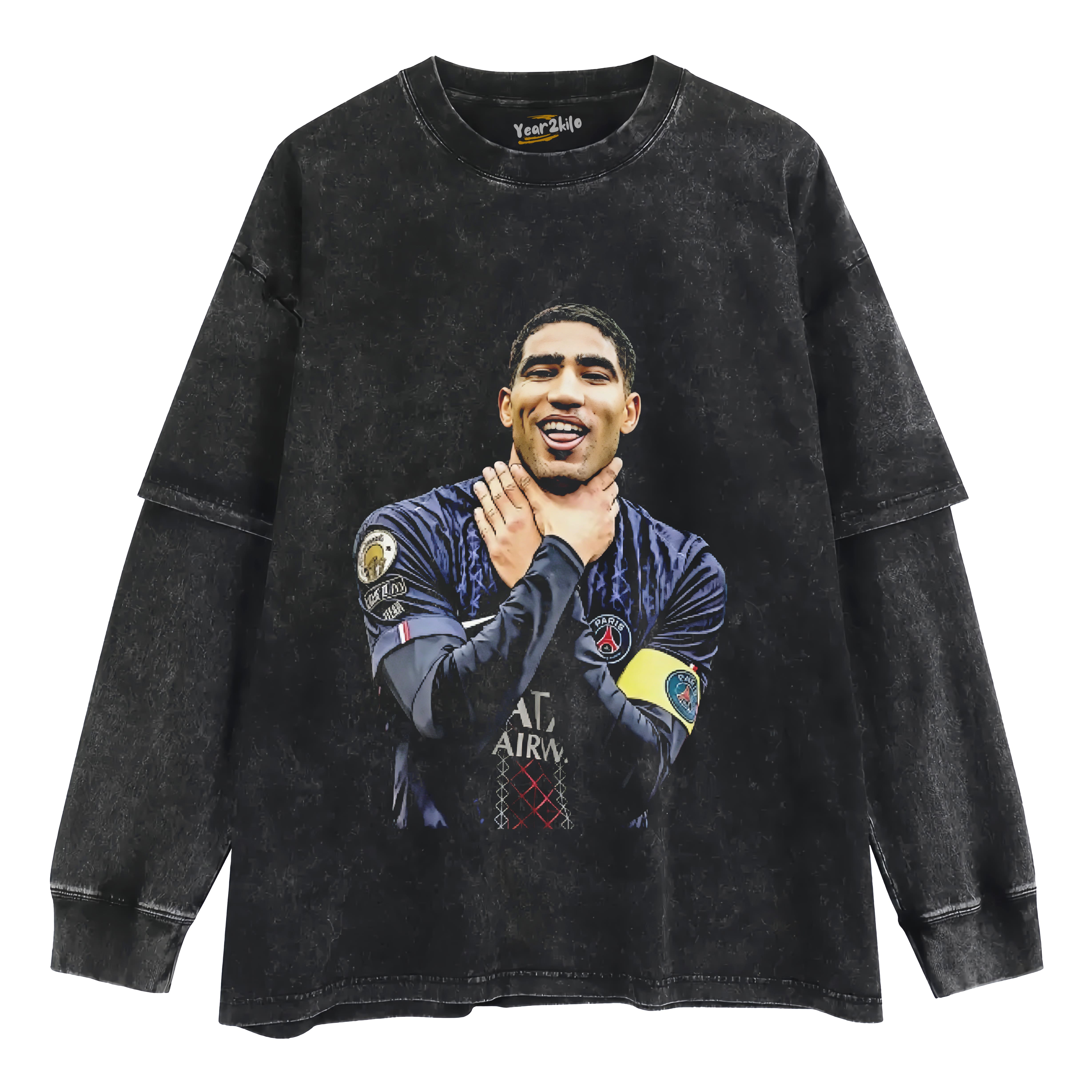 ACHRAF HAKIMI PSG TANK TOP & TEE & LONG SLEEVE & LAYERED LS & HOODIE