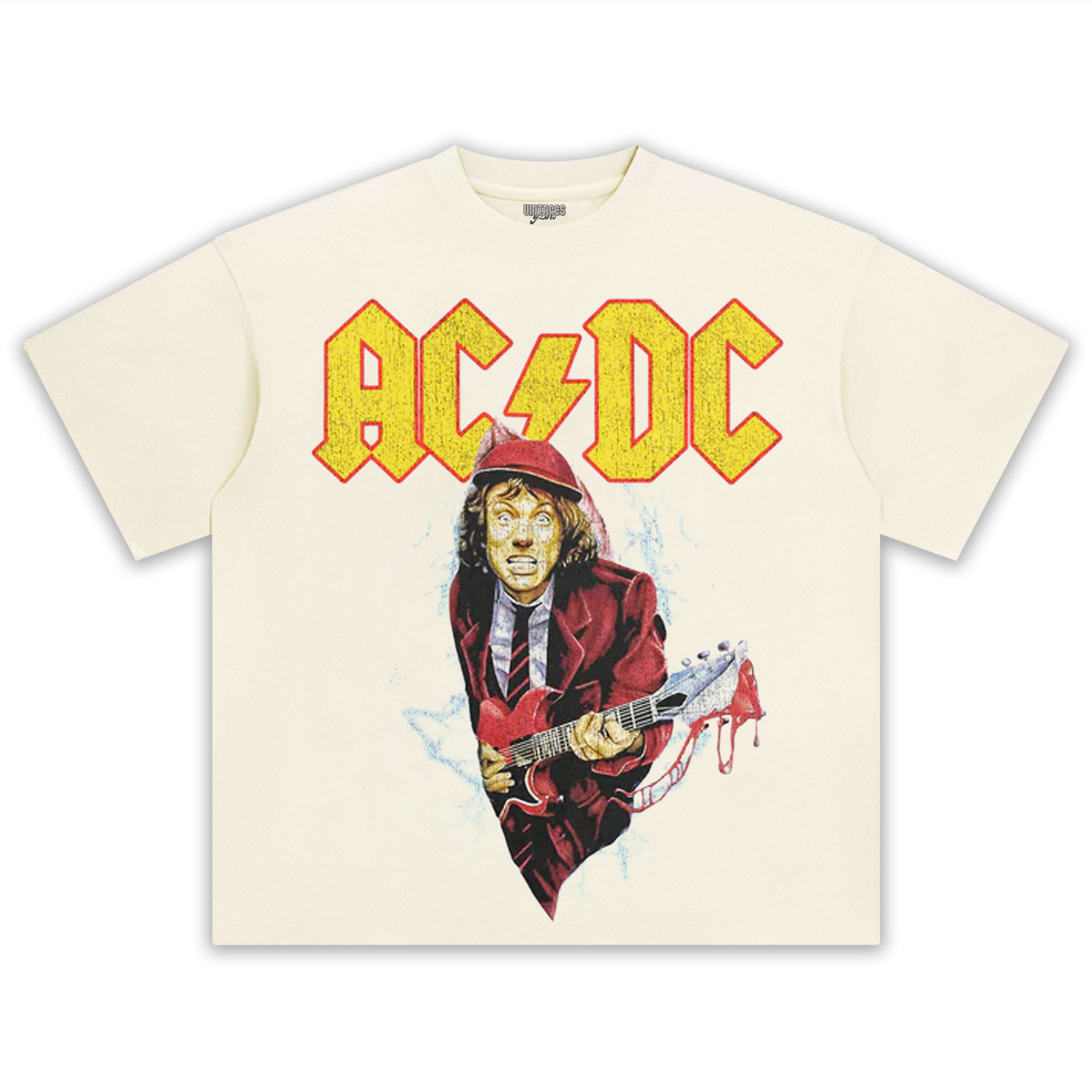 AC/DC VINTAGE TEE & LS & HOODIE