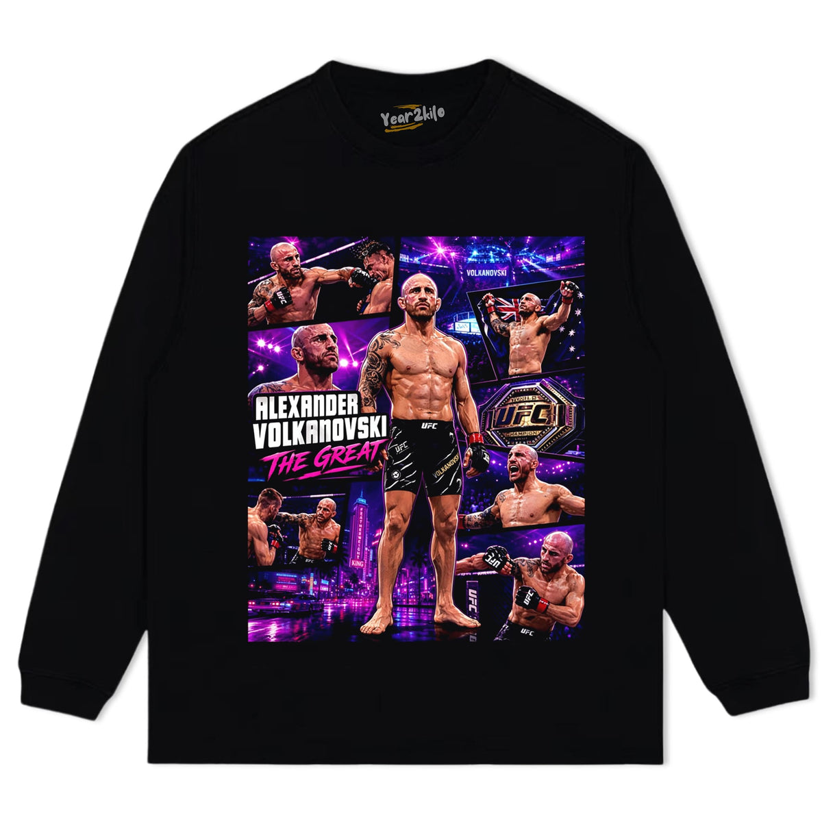 ALEXANDER VOLKANOVSKI FEATHEAWEIGHT KING TANK TOP & TEE & LONG SLEEVE & LAYERED LS & HOODIE