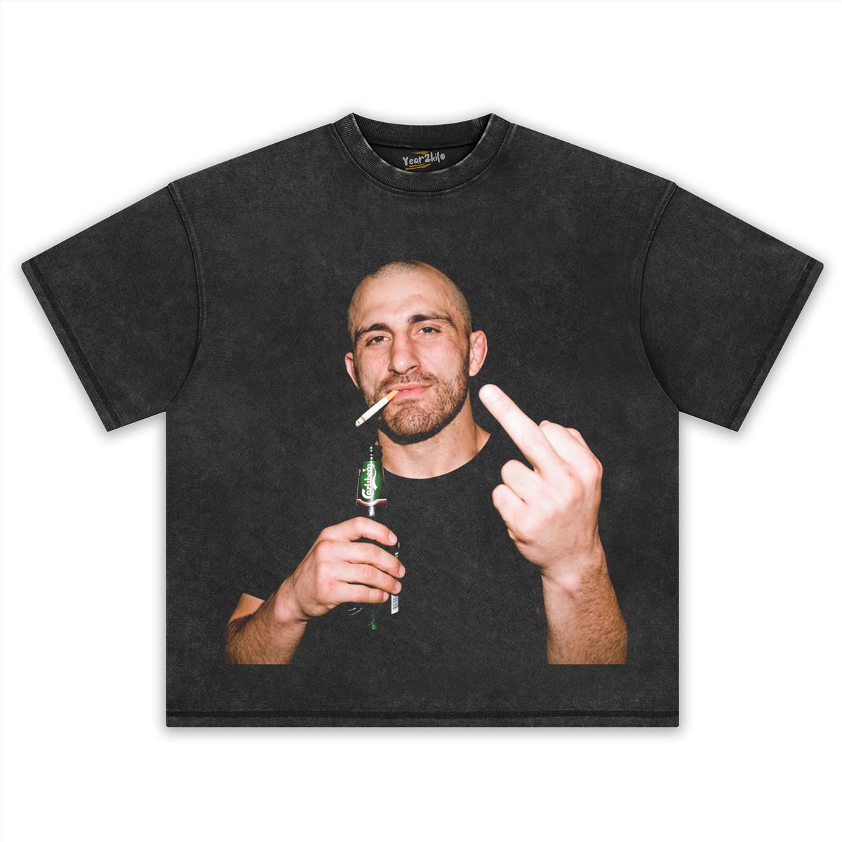 ALEXANDER VOLKANOVSKI FLIPPING THE BIRD TANK TOP & TEE & LONG SLEEVE & LAYERED LS & HOODIE