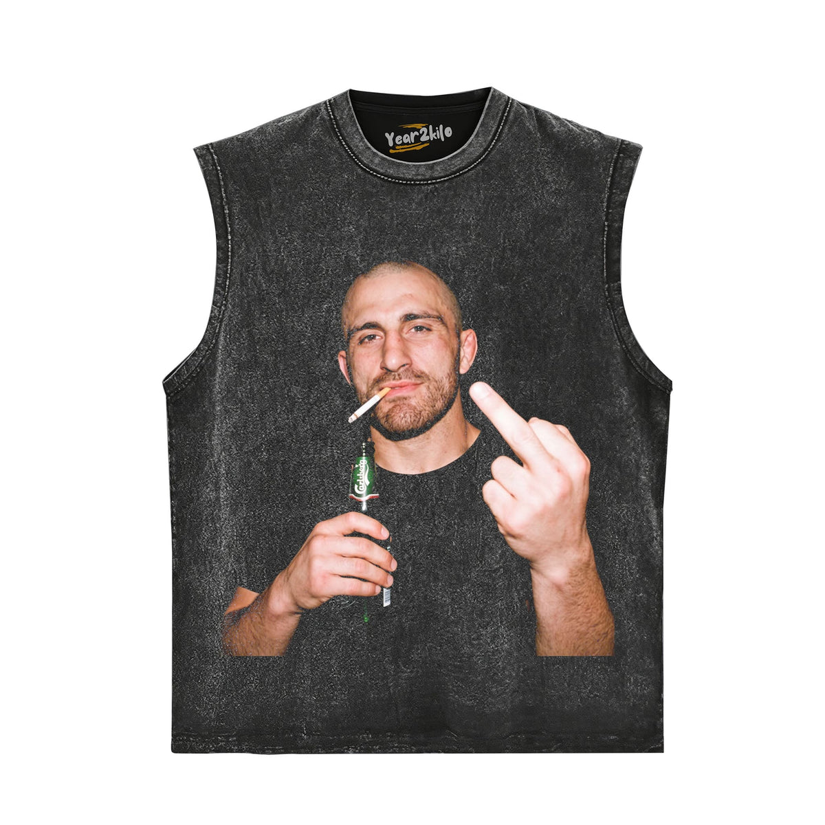 ALEXANDER VOLKANOVSKI FLIPPING THE BIRD TANK TOP & TEE & LONG SLEEVE & LAYERED LS & HOODIE