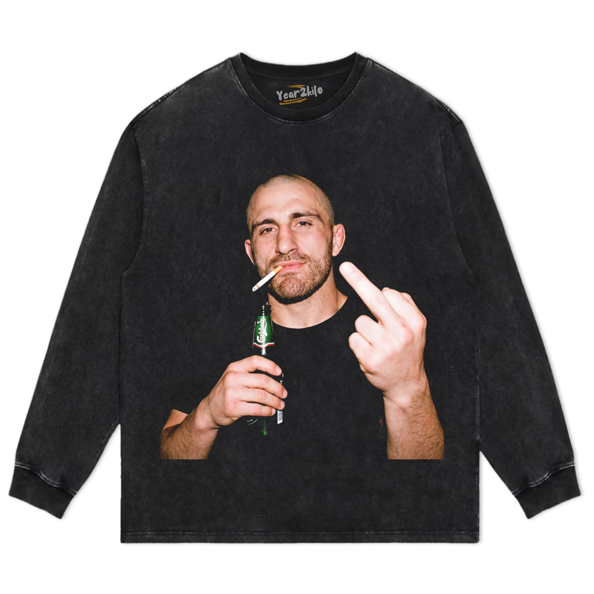 ALEXANDER VOLKANOVSKI FLIPPING THE BIRD TANK TOP & TEE & LONG SLEEVE & LAYERED LS & HOODIE