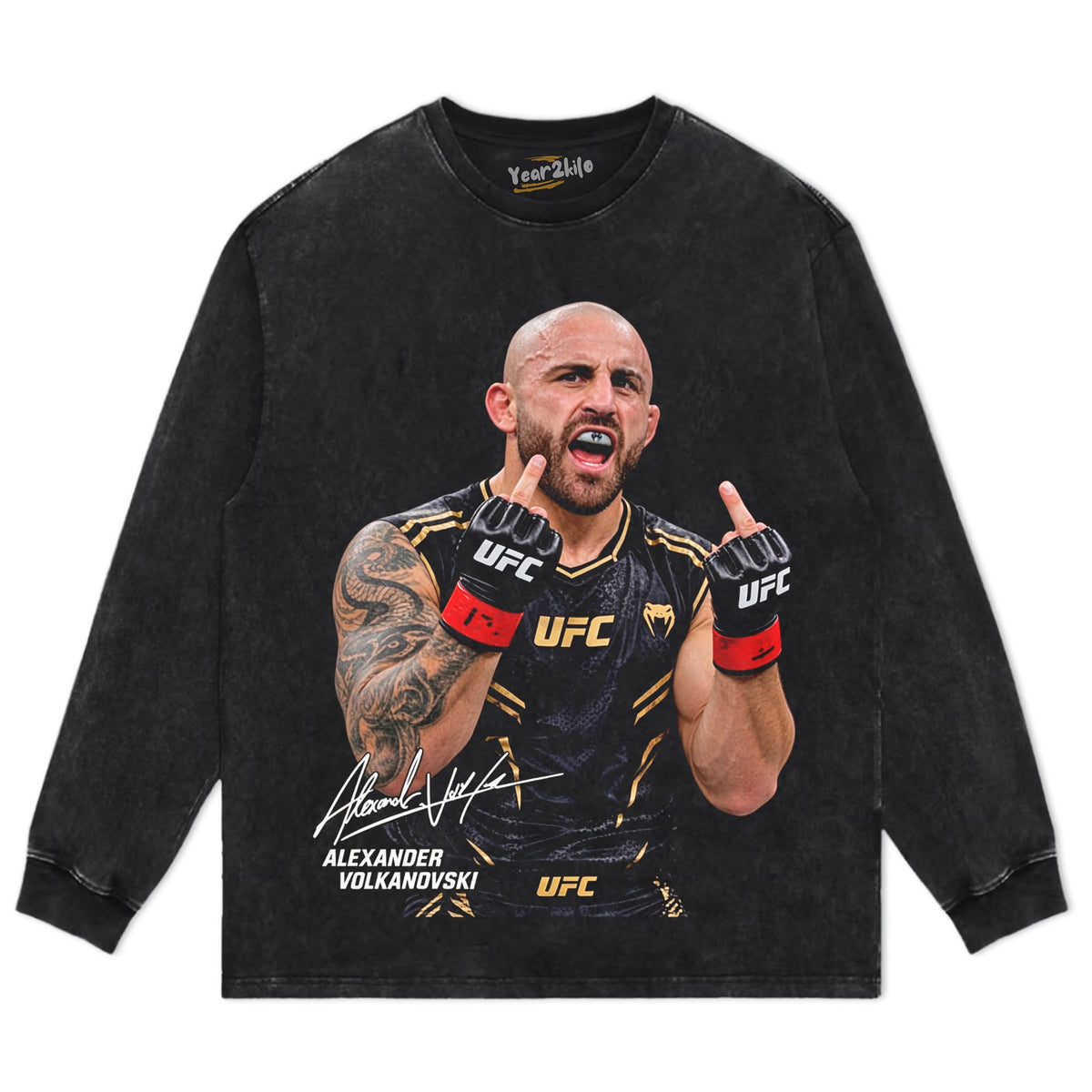ALEXANDER VOLKANOVSKI MIDDLE FINGER TANK TOP & TEE & LONG SLEEVE & LAYERED LS & HOODIE