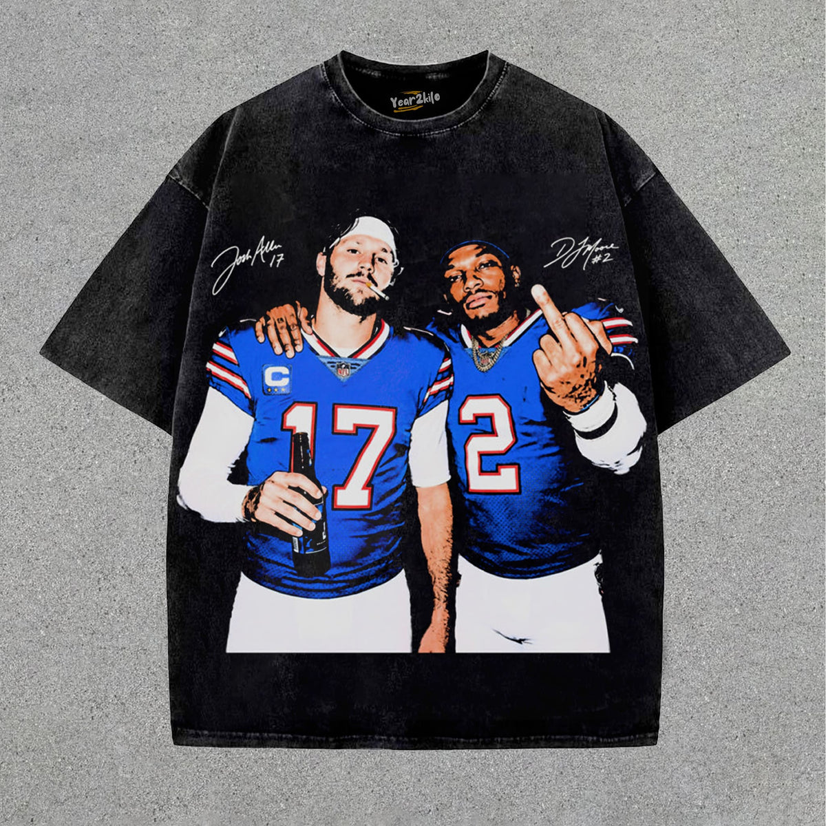 ALLEN MOORE MIDDLE FINGER FOOTBALL FAN TANK TOP & TEE & LONG SLEEVE & LAYERED LS & HOODIE