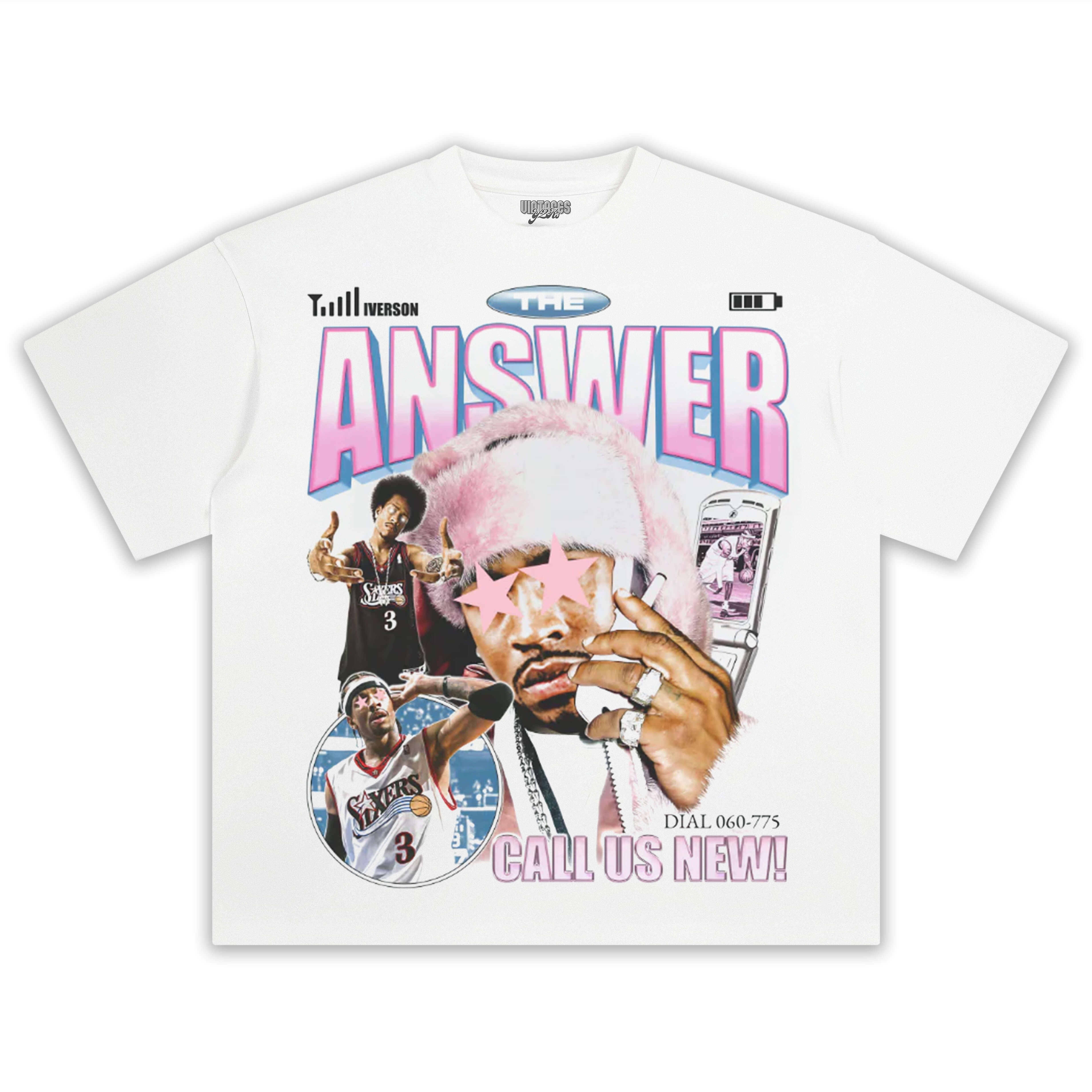 ALLEN IVERSON - THE ANSWER TEE & LS & HOODIE
