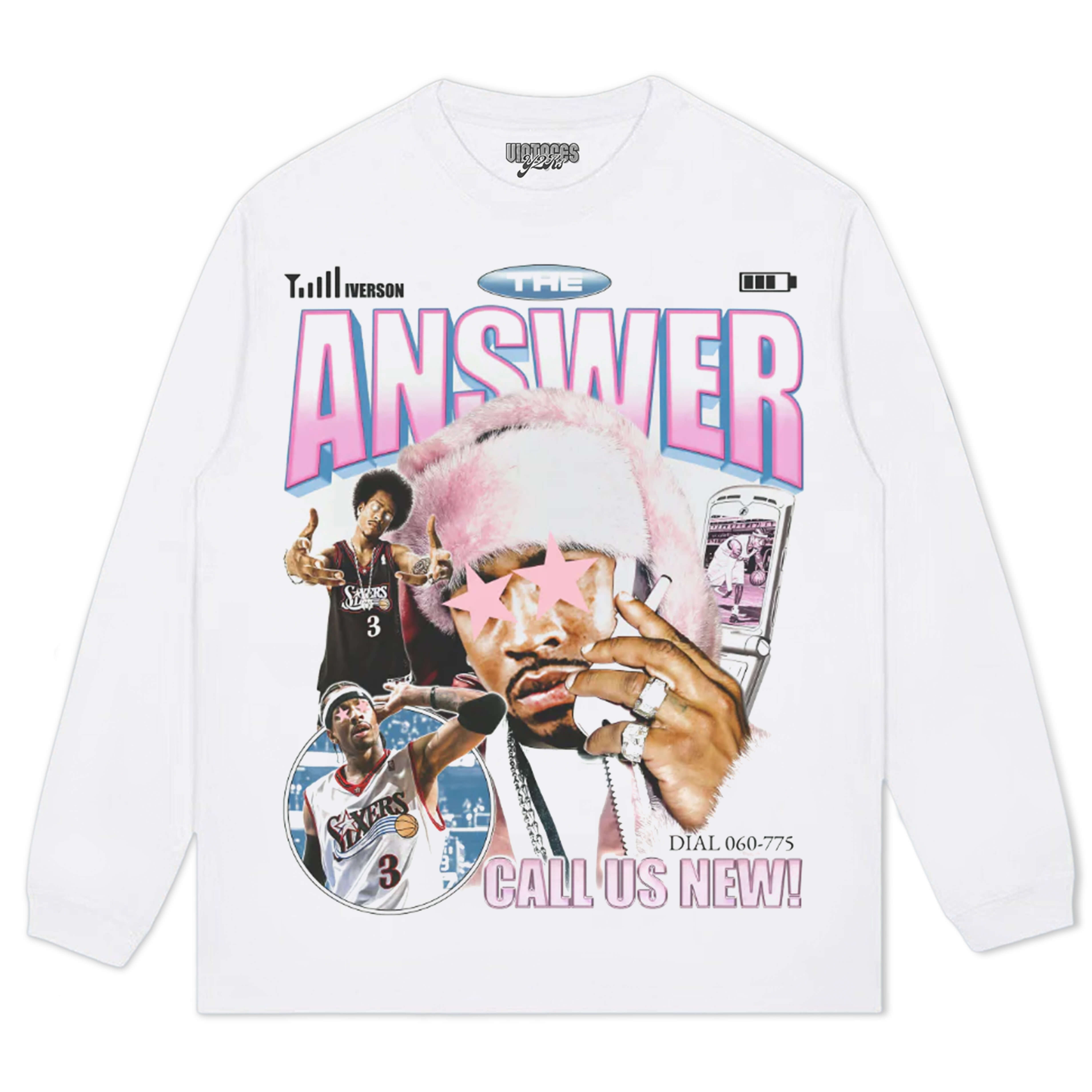 ALLEN IVERSON - THE ANSWER TEE & LS & HOODIE